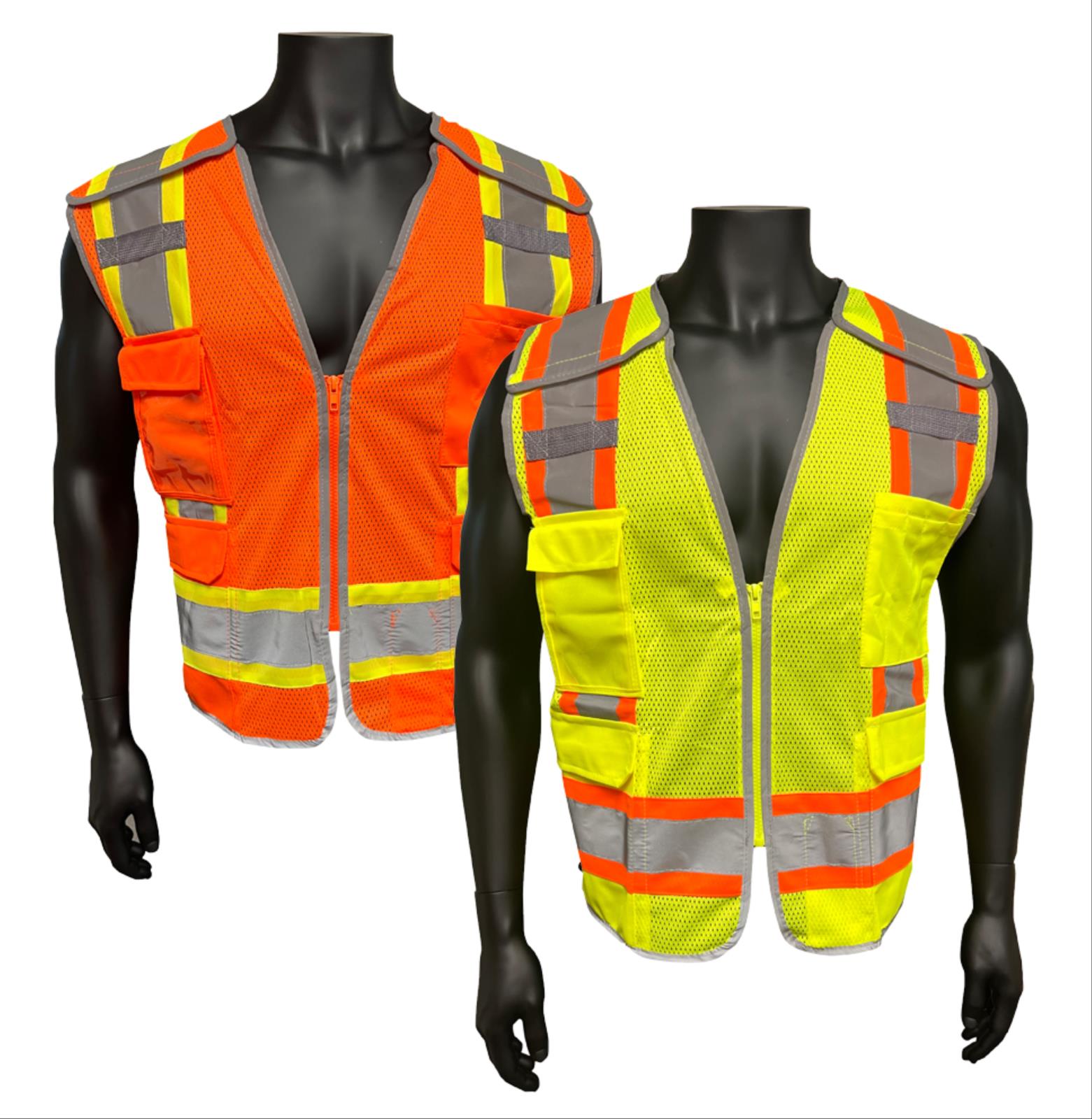 Choice Two-Tone Breakaway Surveyors Vest, Class 2 Type R