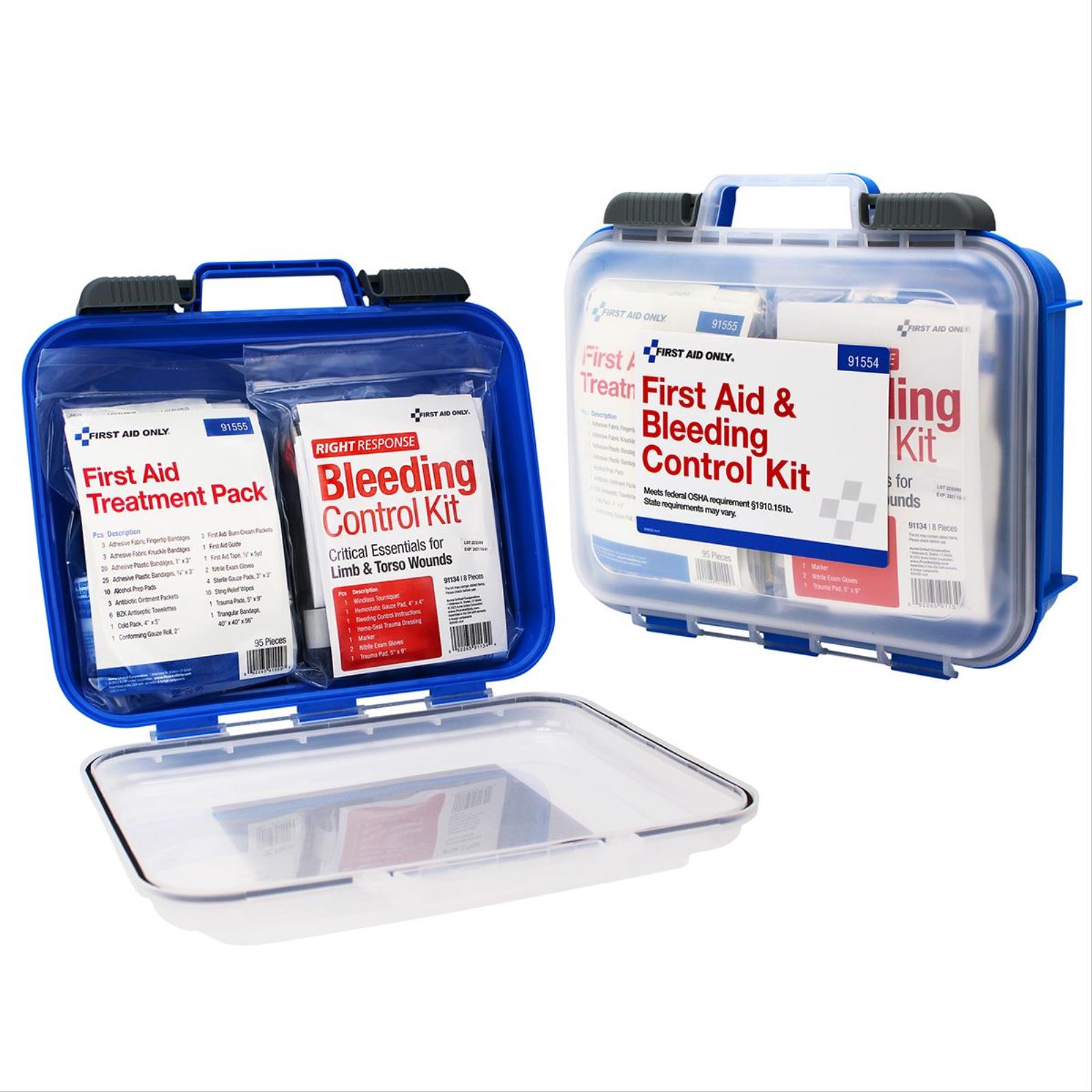 First Aid Only® First Aid & Bleeding Control First Aid Kit
