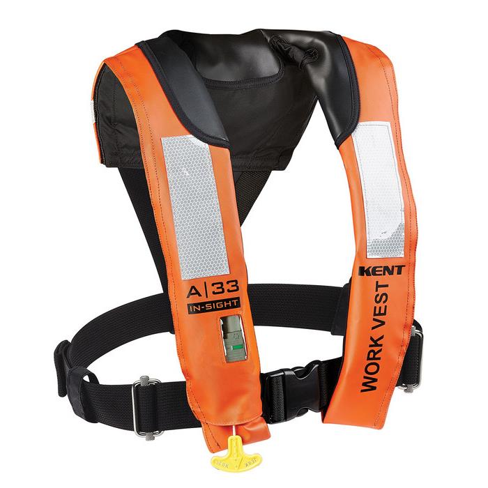 A-33 In-Sight Automatic Inflatable Work Vest