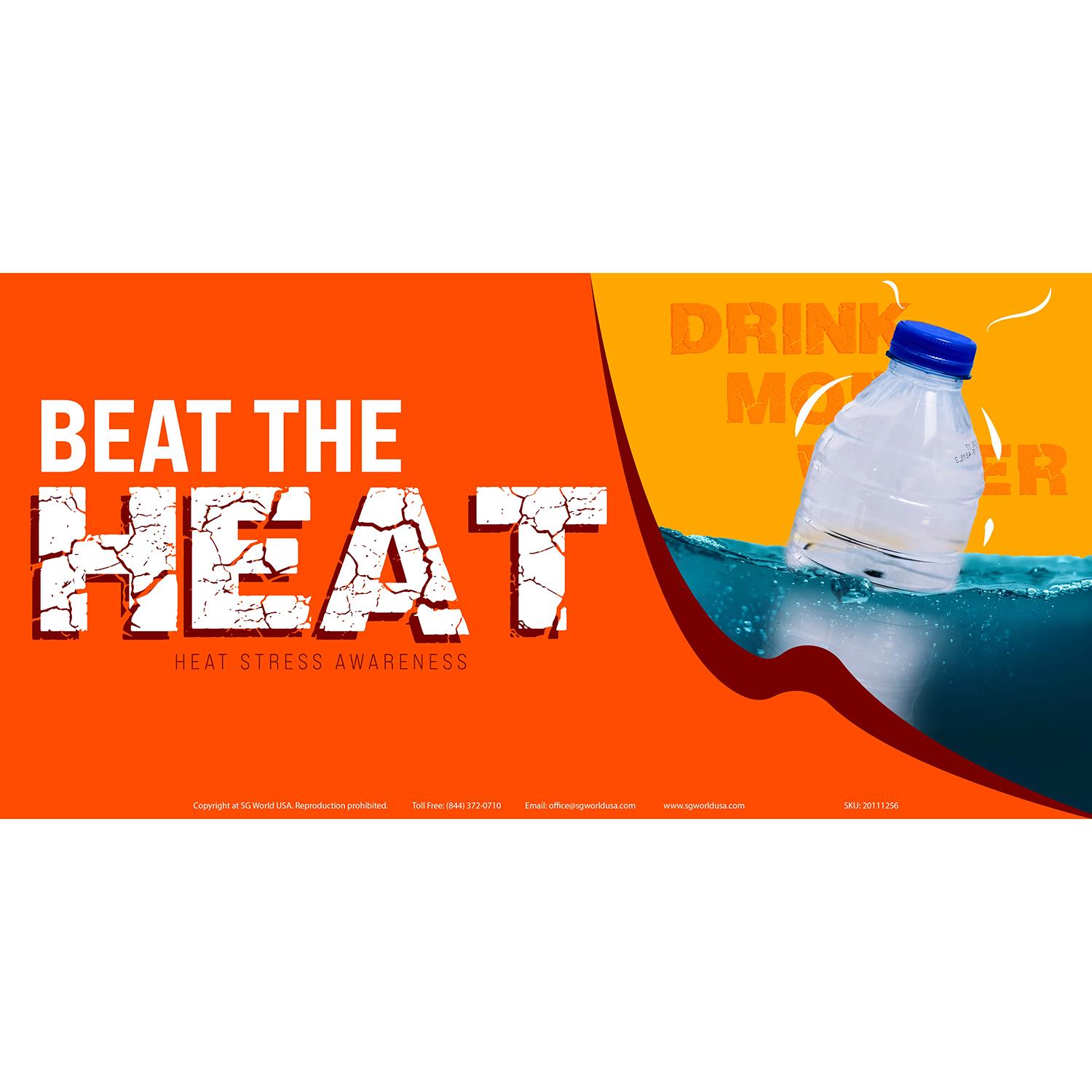 Heat Stress Awareness Banners