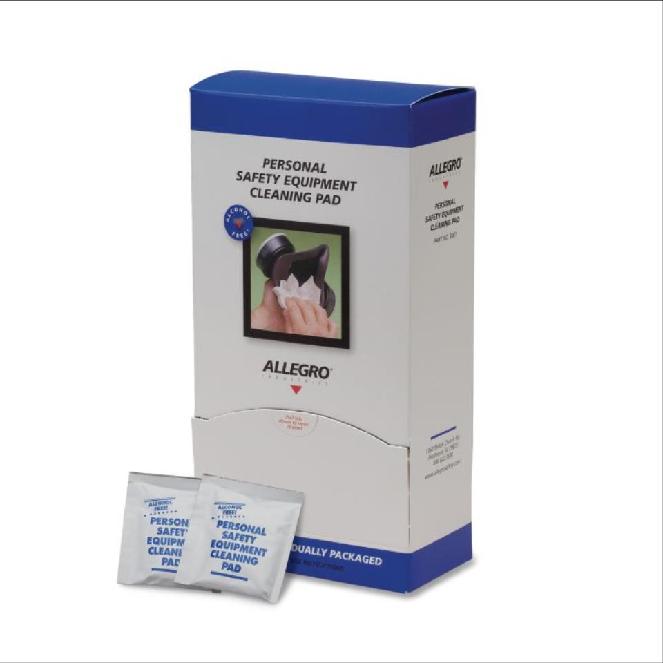 Alcohol Free Respirator Cleaning Pads