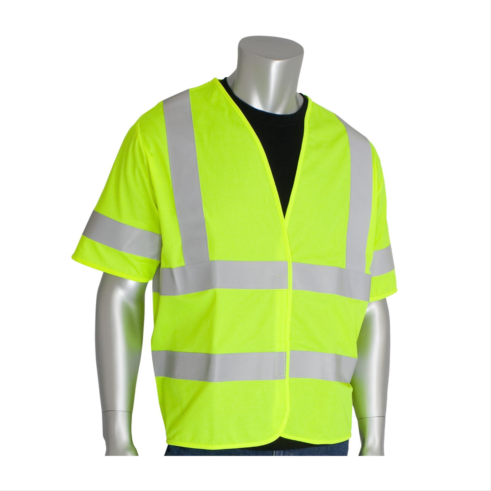 Safety Products Inc FR Treated Vest with Hook and Loop Closure, Class