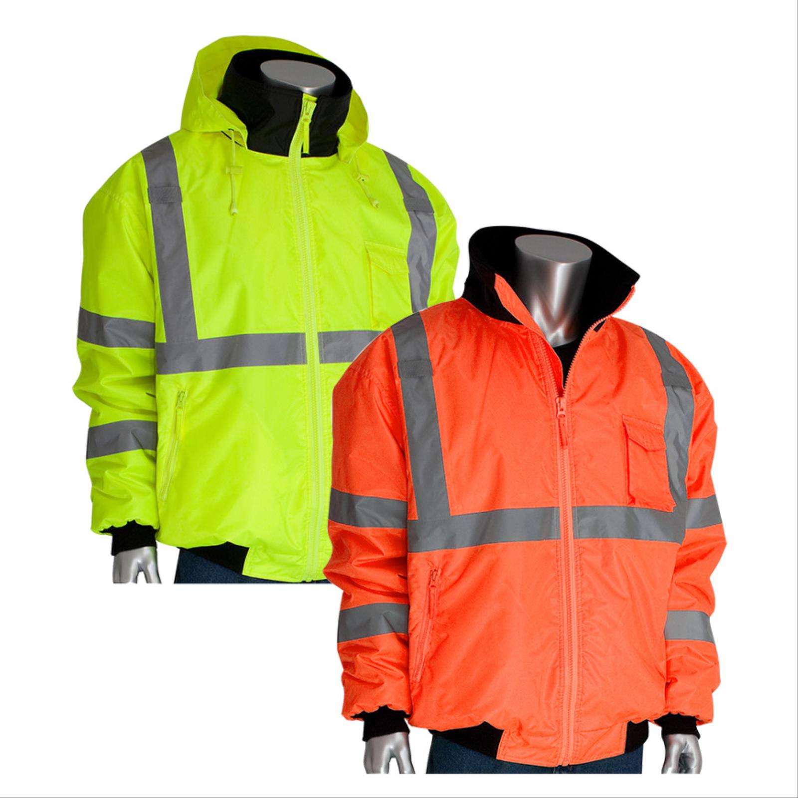 Safety Products Inc - Value Bomber Jacket with Zip-Out Fleece Liner ...