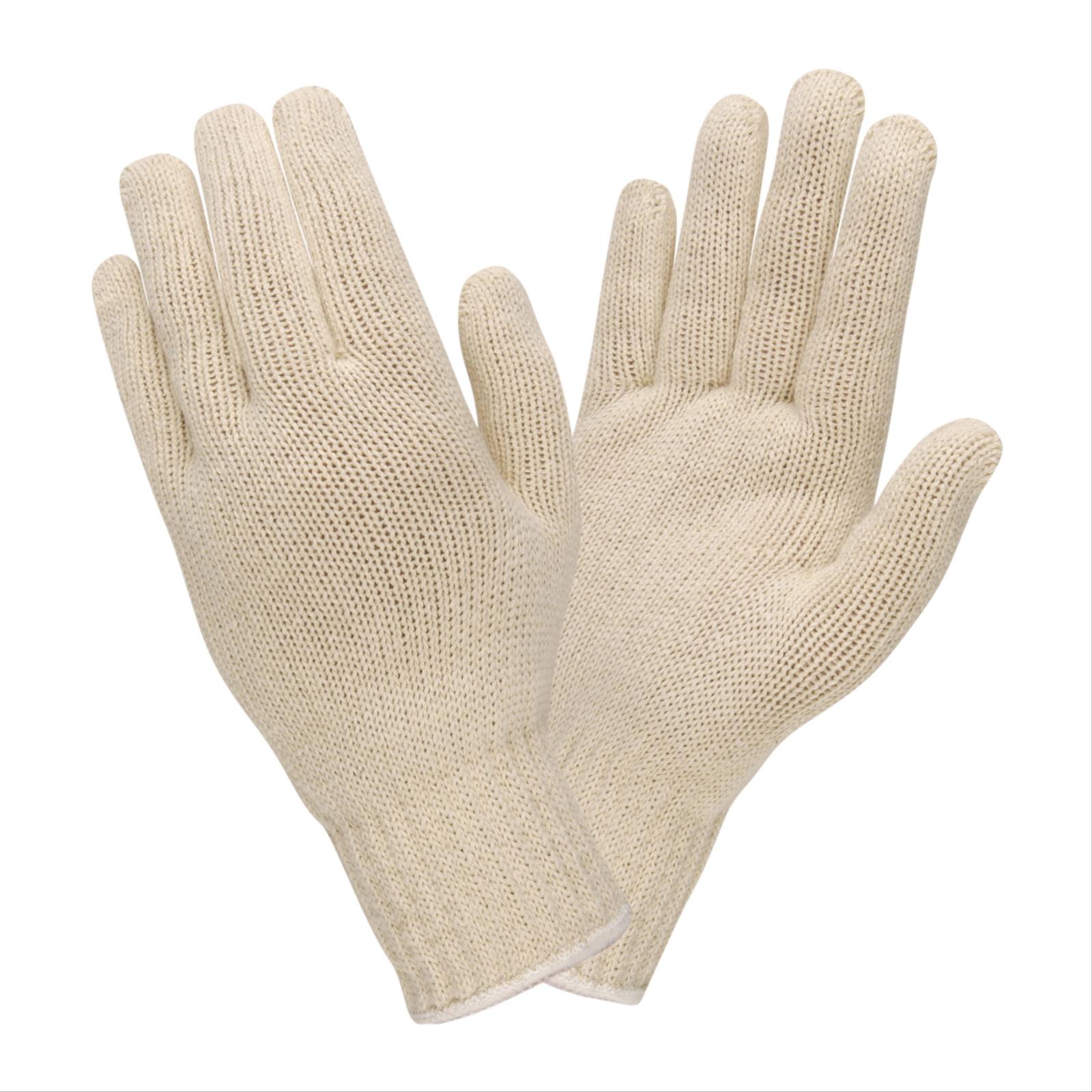 Medium Weight Cotton String Knit Gloves