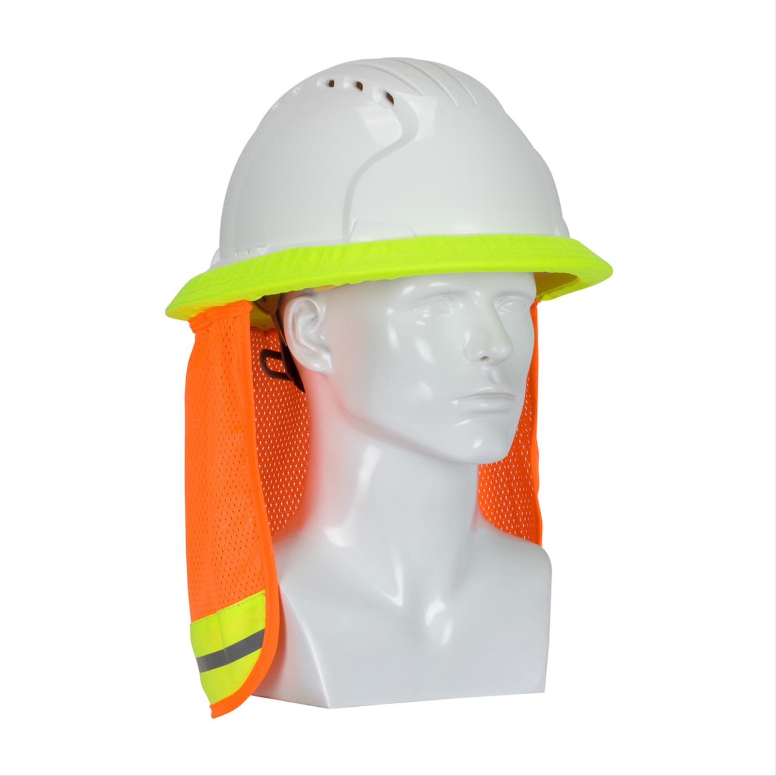 Safety Products Inc - Self-Extinguishing Hi-Vis Hard Hat Neck Shade