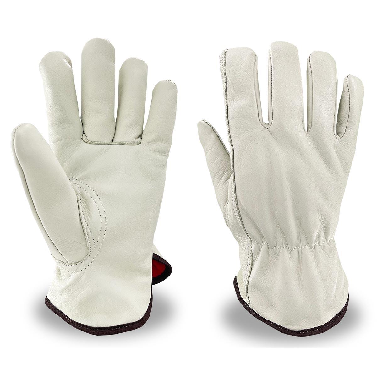 X-FREEZE, Cowhide, Premium Grain Leather Driver Gloves