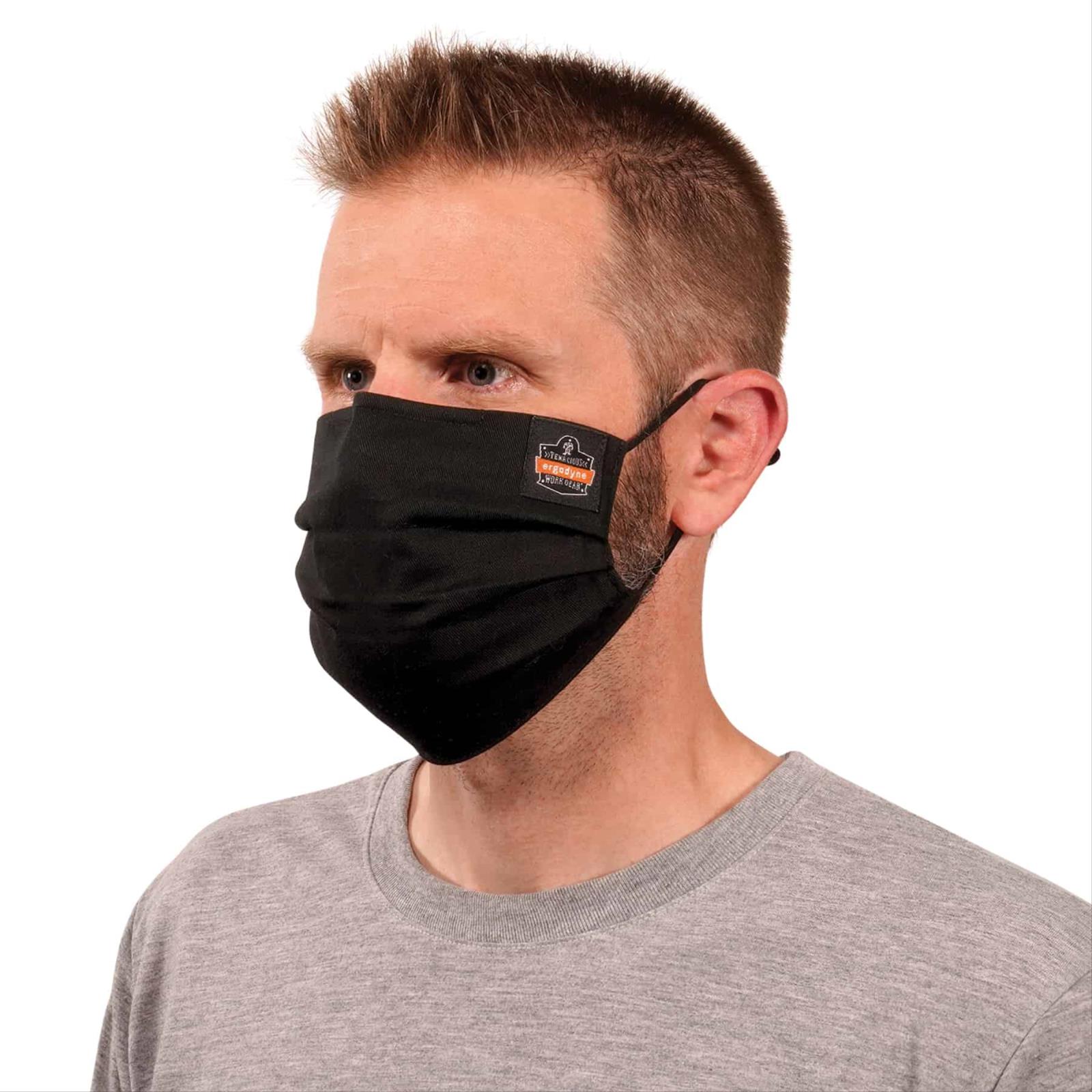 Skullerz 8801 Pleated Face Cover Mask, Reusable