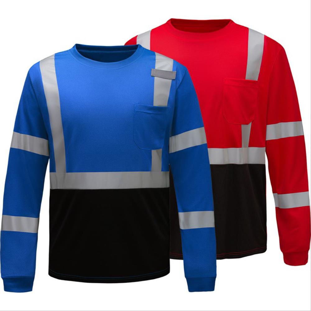 Long Sleeve Shirt with Reflective Tape