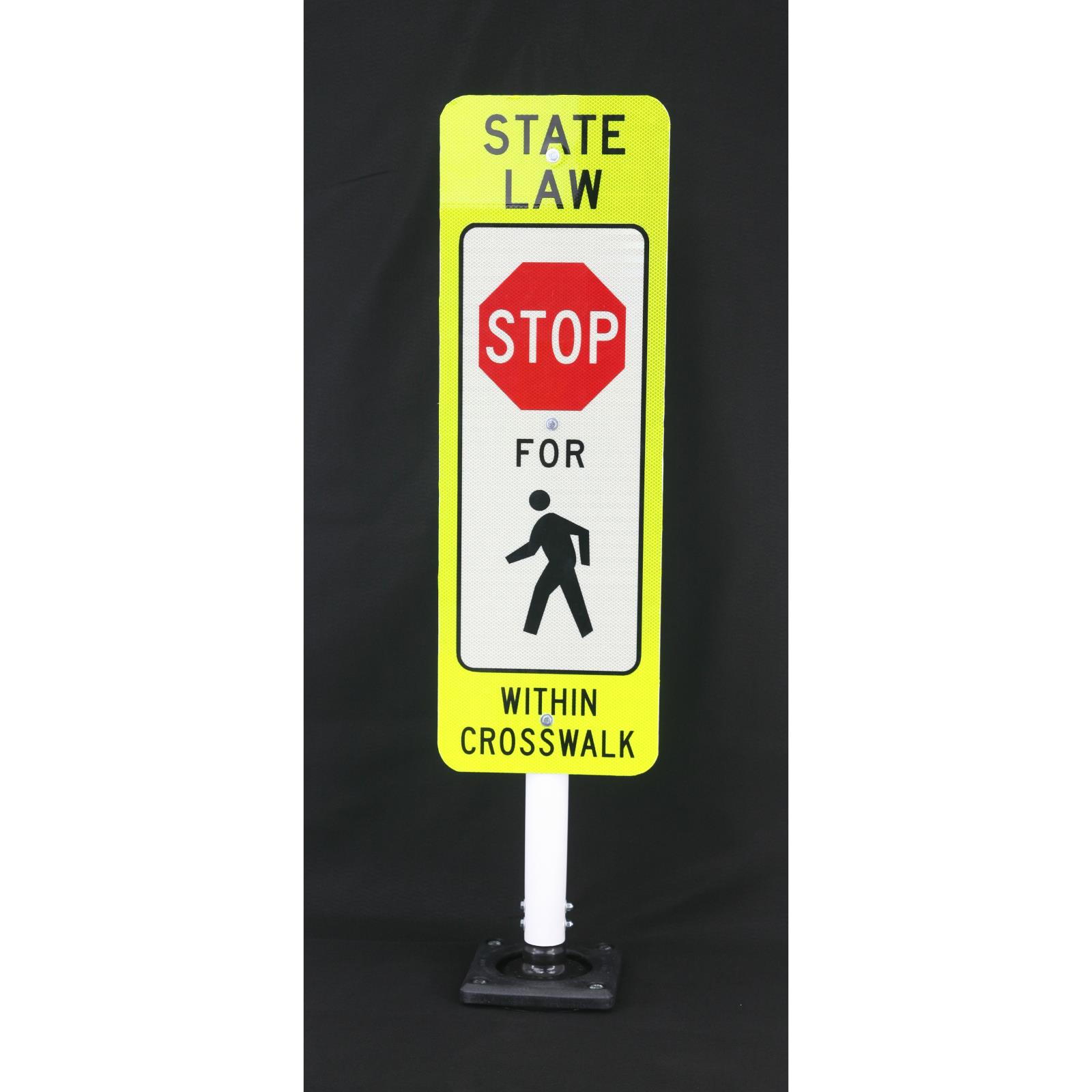 Portable Sign Stand System with Reboundable Base