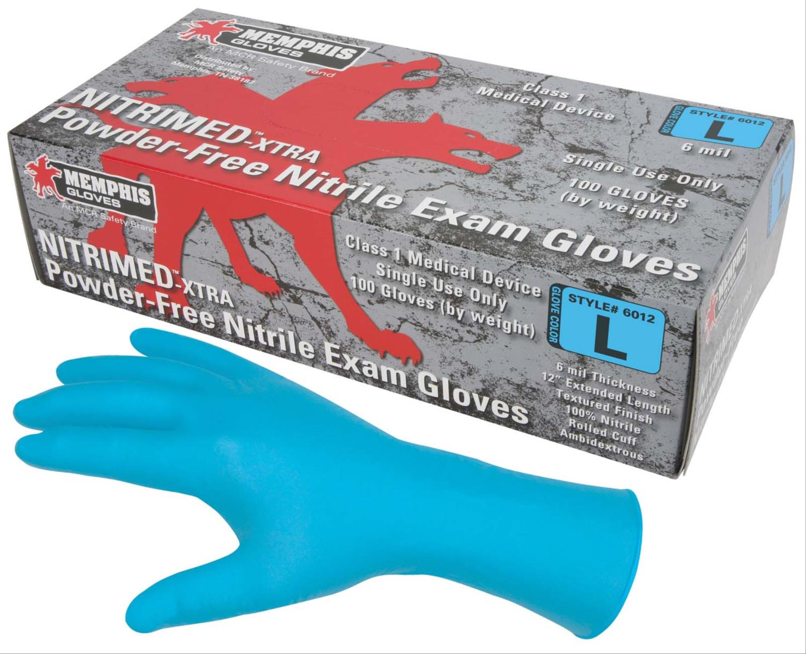 Safety Products Inc NitriMed, 12" Nitrile Medical Grade Gloves