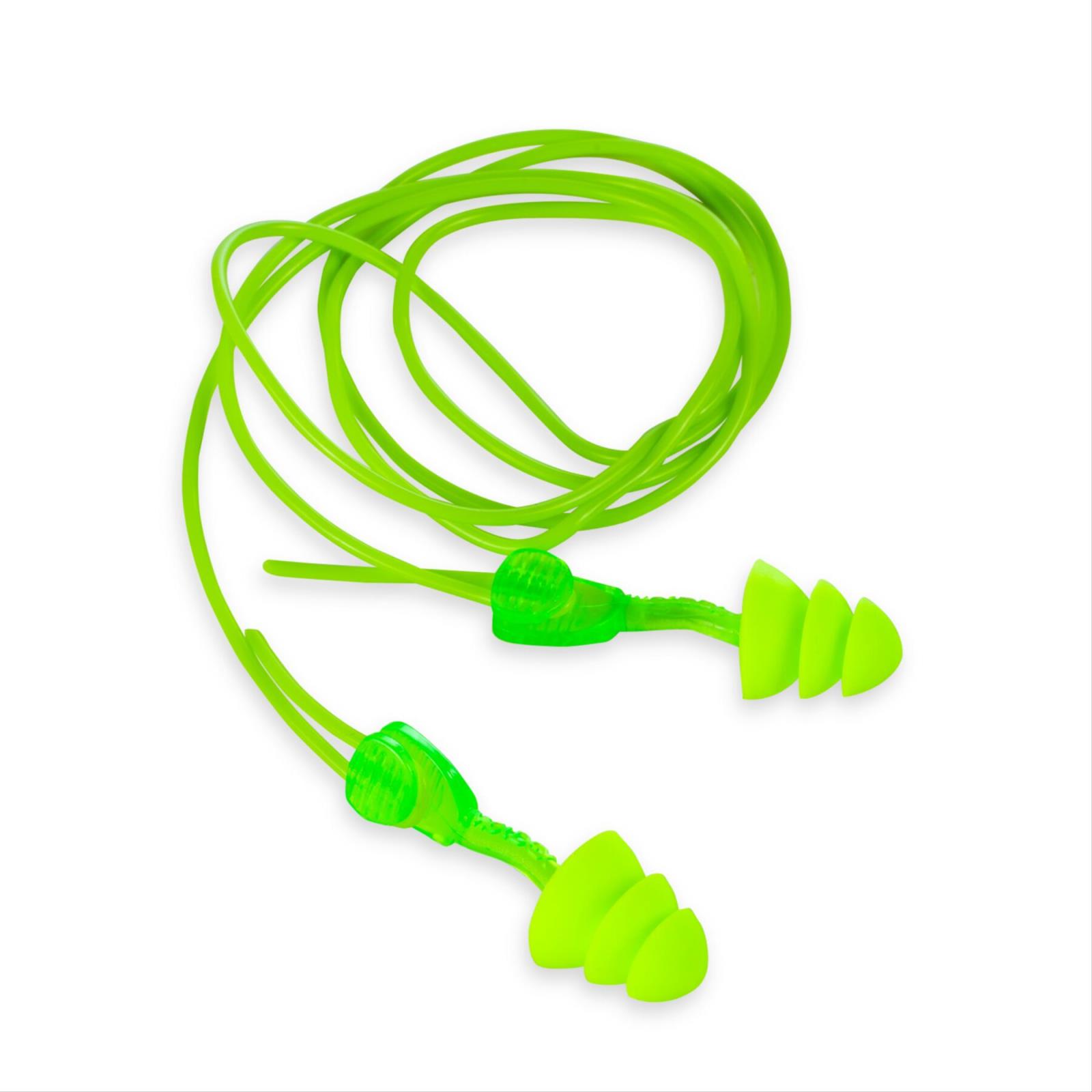 Glide® Trio Reusable Twist and Push-In Earplug