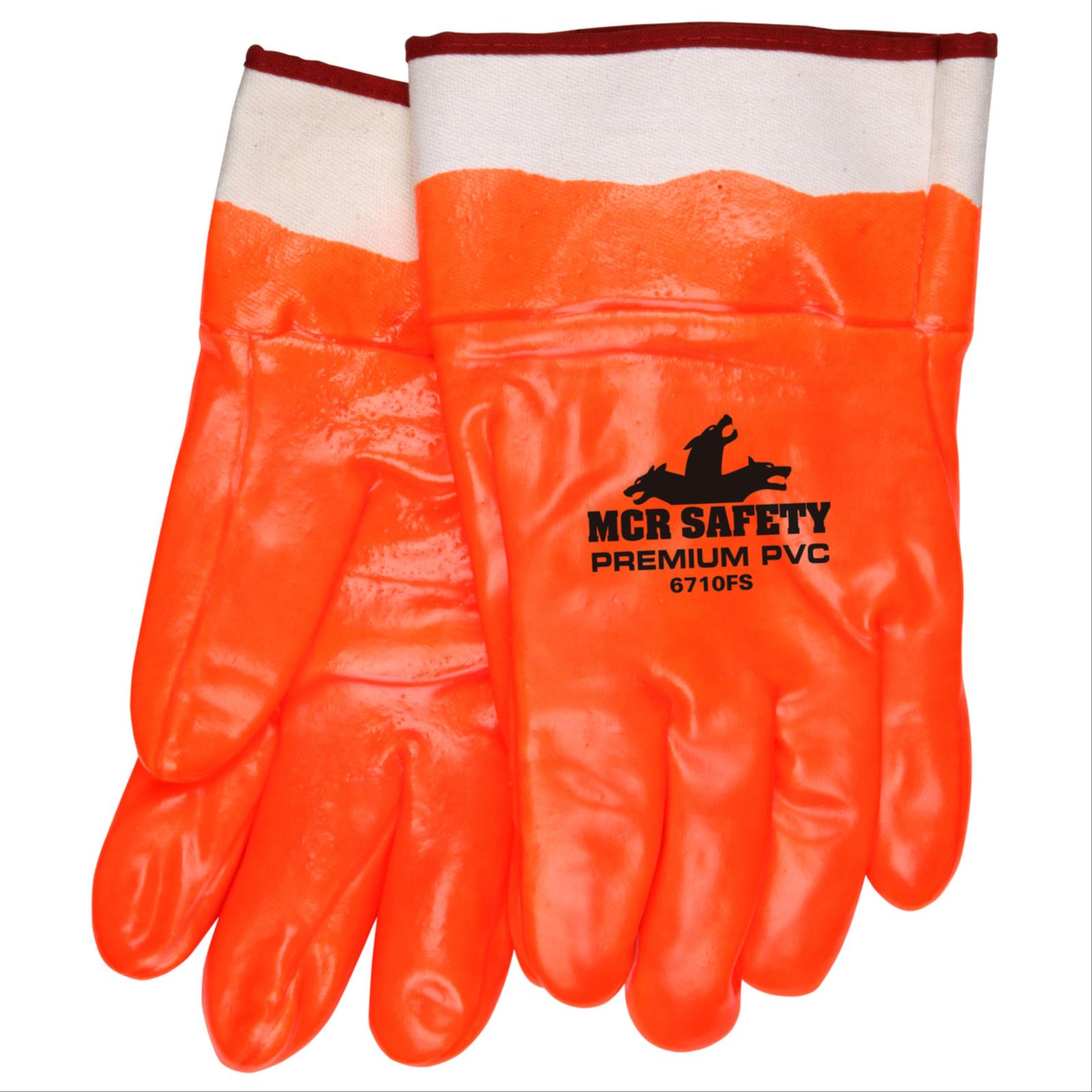 Premium Foam Lined PVC Gloves, Insulated