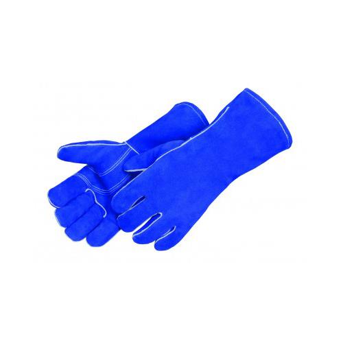 Elisanliving Welding Leather Gloves – Large, Reinforced Thumb, 1 Dozen (12 Pairs) – Brown, Hand Protection-1137866