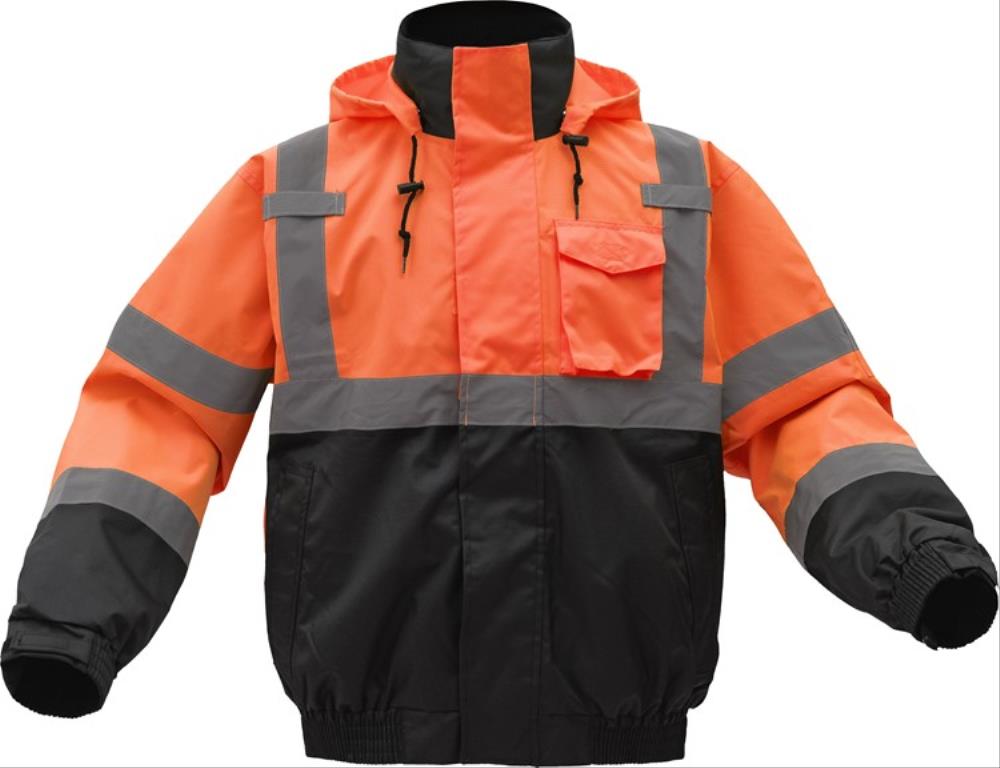 Safety Products Inc - 3-IN-1 Waterproof Black Bottom Bomber Jacket ...