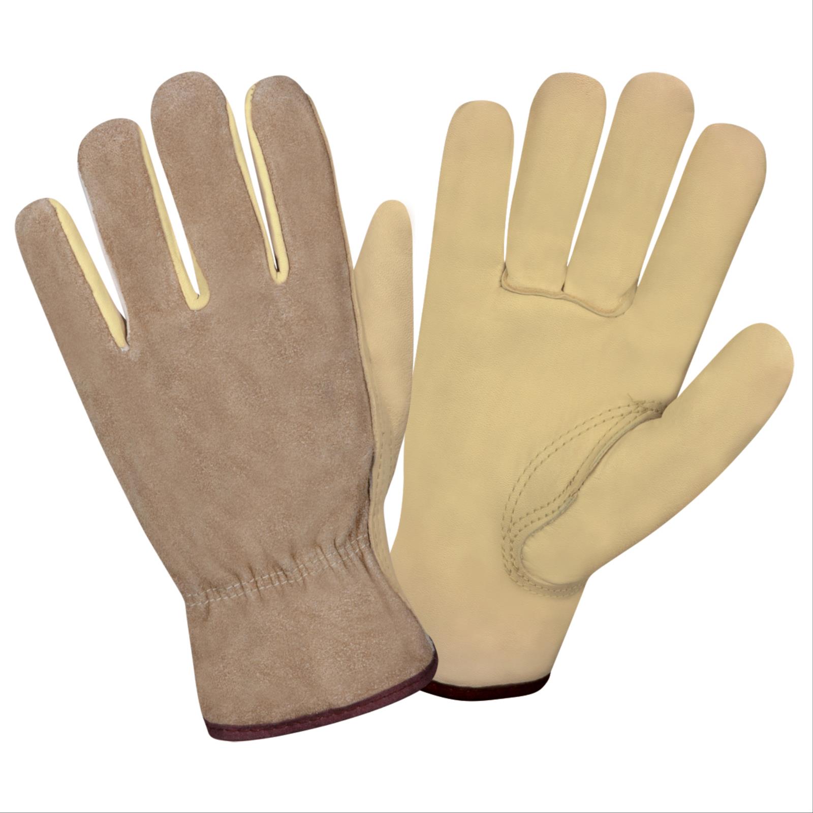 Select Grain Cowhide Drivers Gloves, Split Back