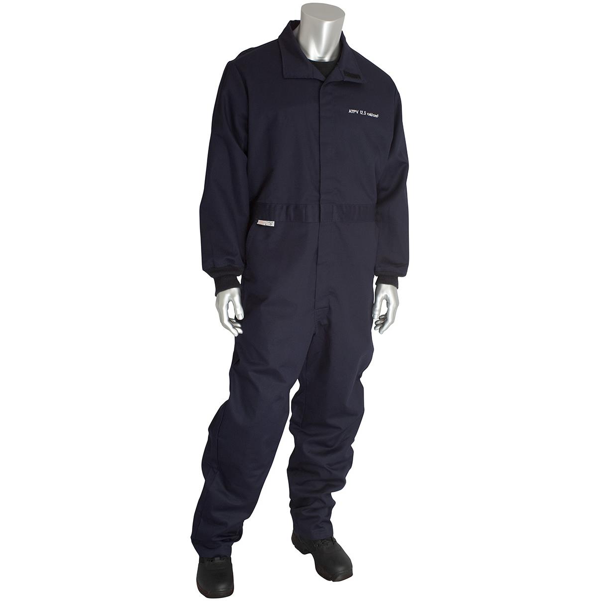 Dual Certified Coverall, Flame Resistant, Arc Rated