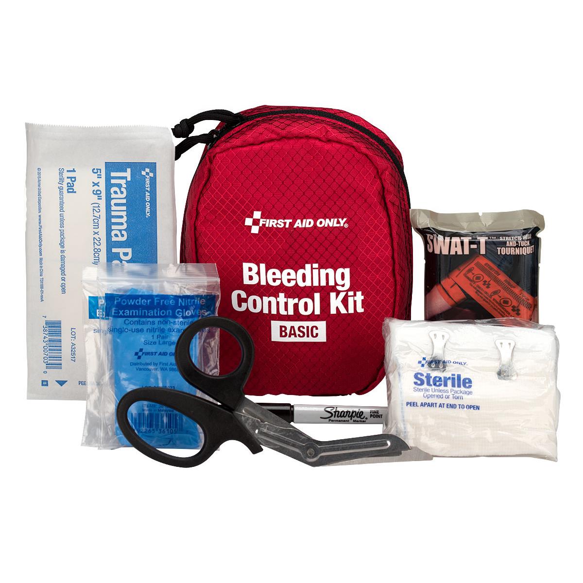 First Aid Only® Bleeding Control Kit, Basic