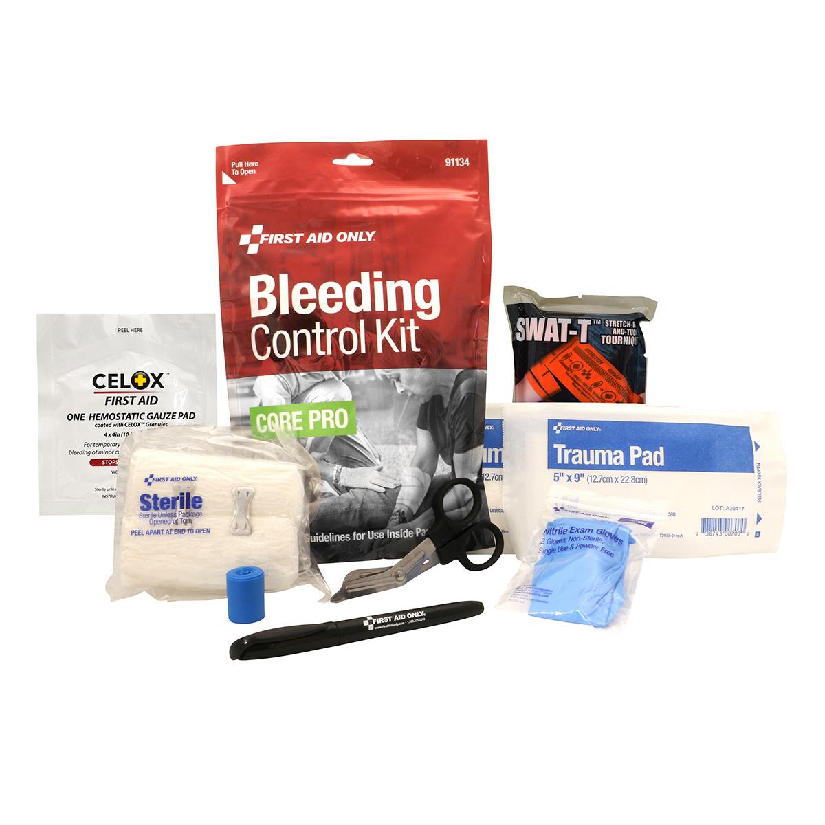 First Aid Only® Core Pro Bleeding Control Kit
