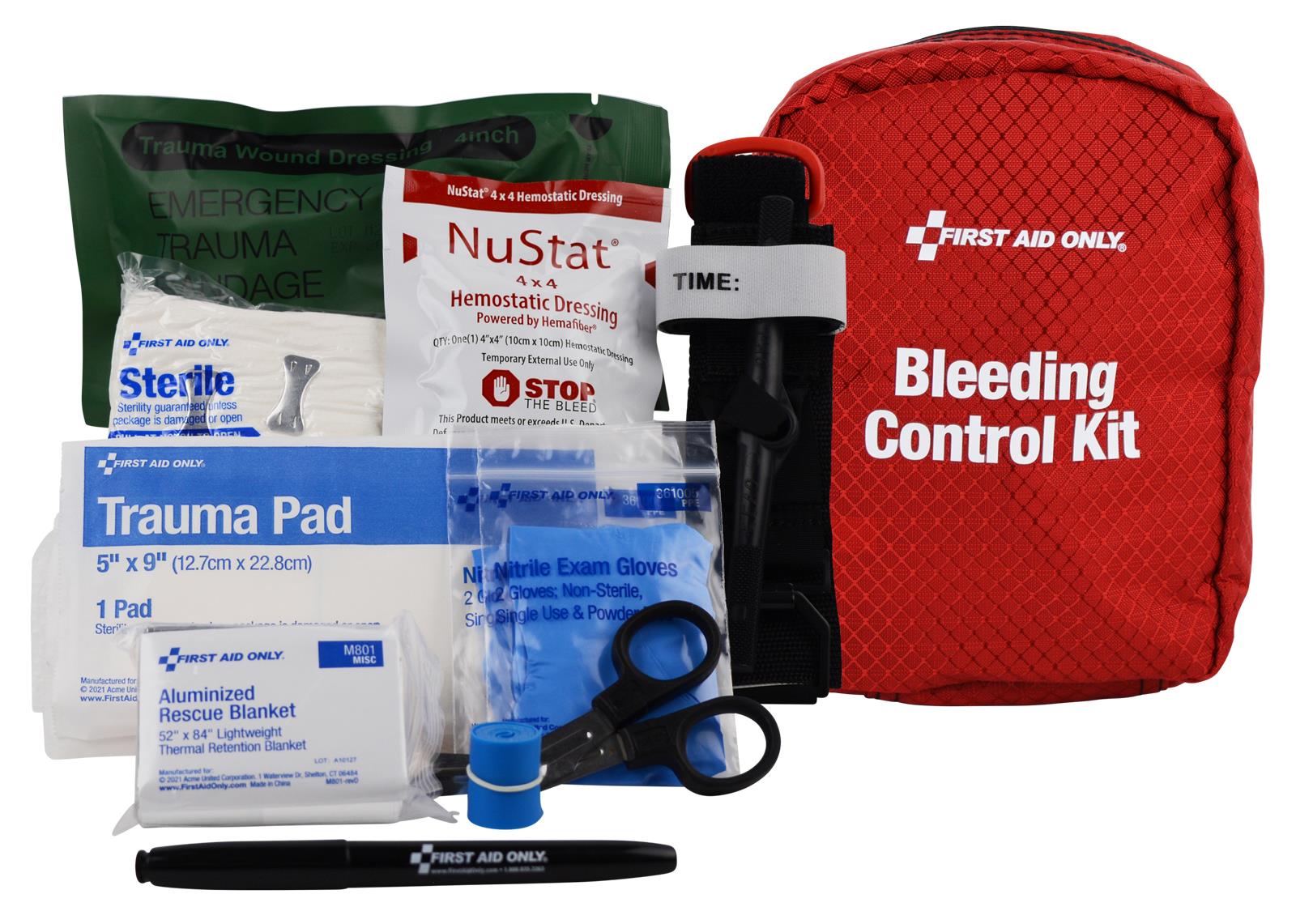 First Aid Only® Standard Pro Bleeding Control Kit