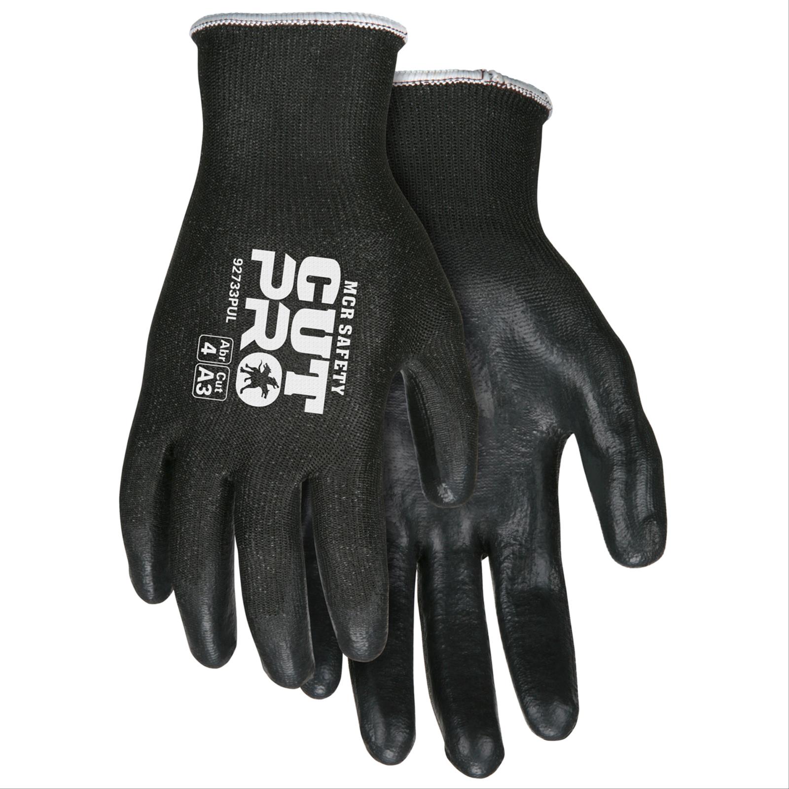 Safety Cut Pro&trade; Black HPPE / Synthetic Shell, Cut Level A3