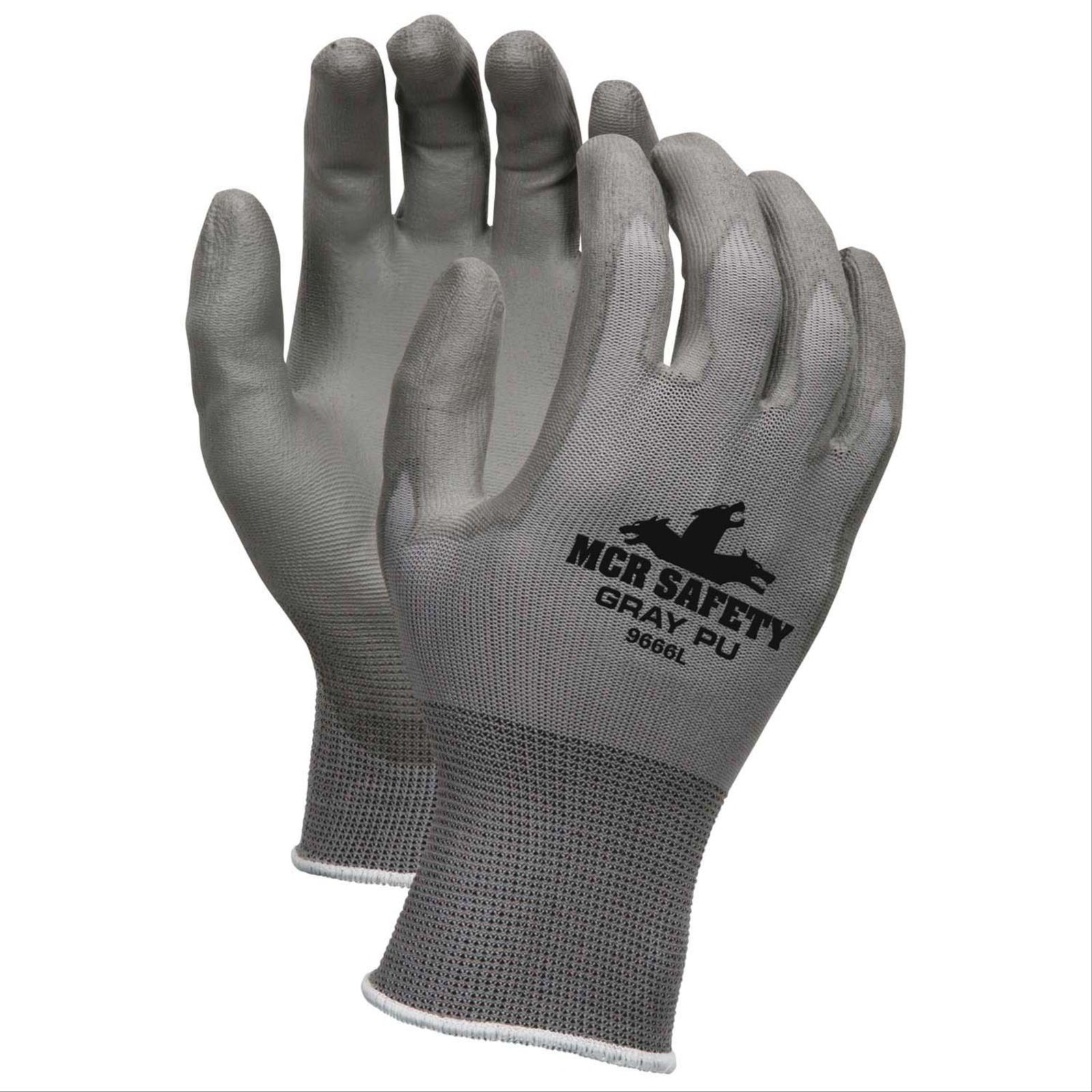 Economy Polyurethane Coated, 13 Gauge, Gray