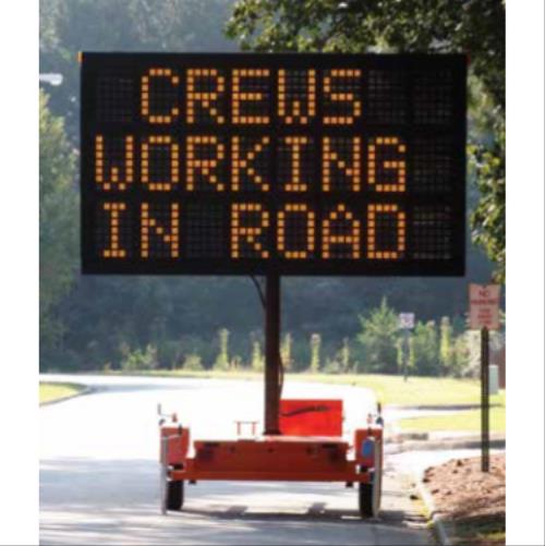 Safety Products Inc - CMS-T331 Portable Changeable Message Sign
