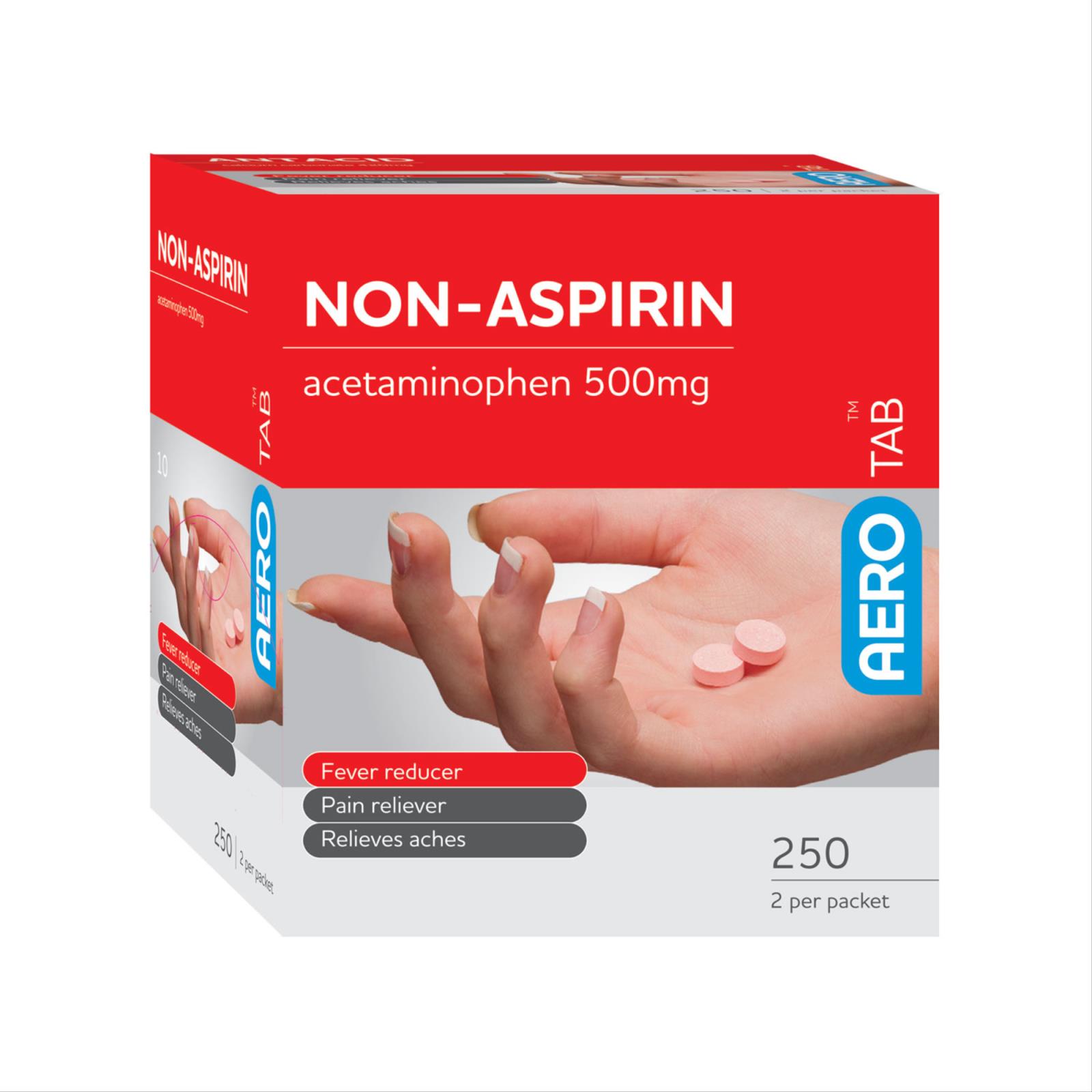 AeroTab&trade; Non-Aspirin Tablets
