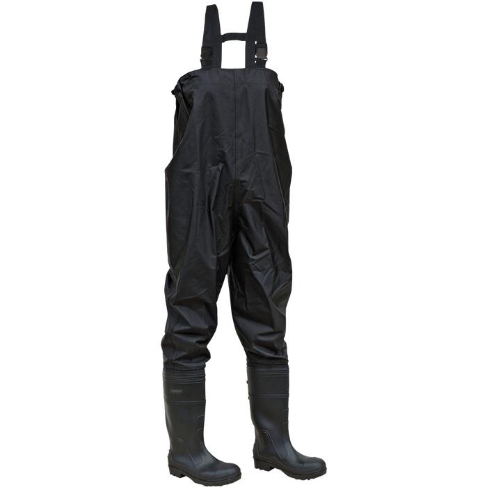 PVC Steel Toe, Nylon Chest Waders