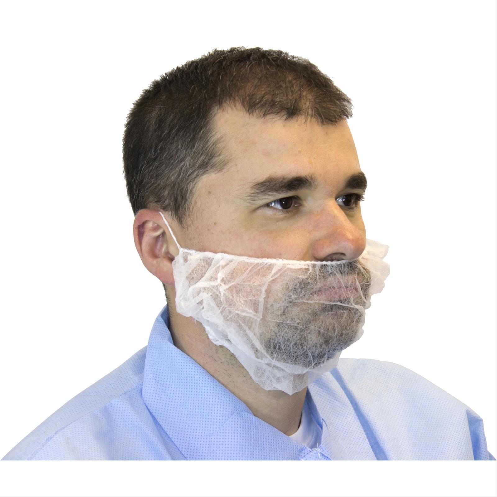 Safety Products Inc Beard Cover, With Elastic Strap