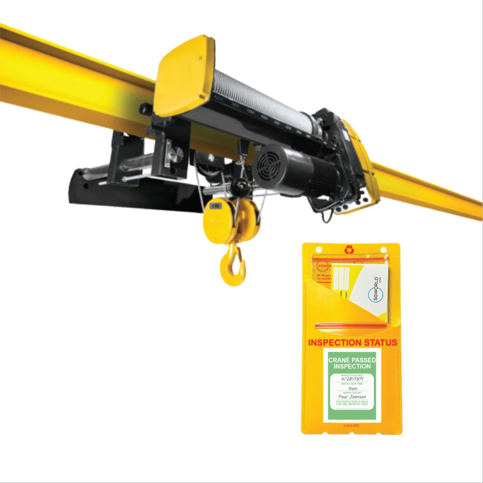 Crane and Hoist Inspection Checklist Solution