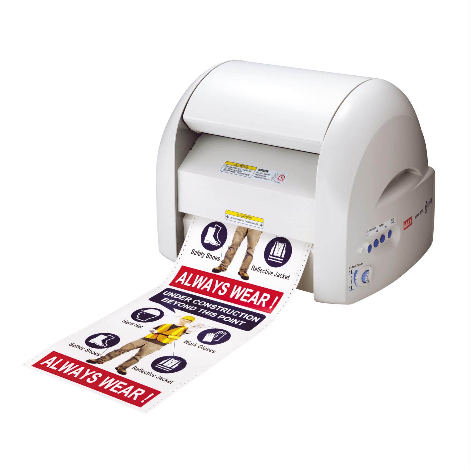 CPM 200GU Label Printing/Cutting Machine and Ribbons