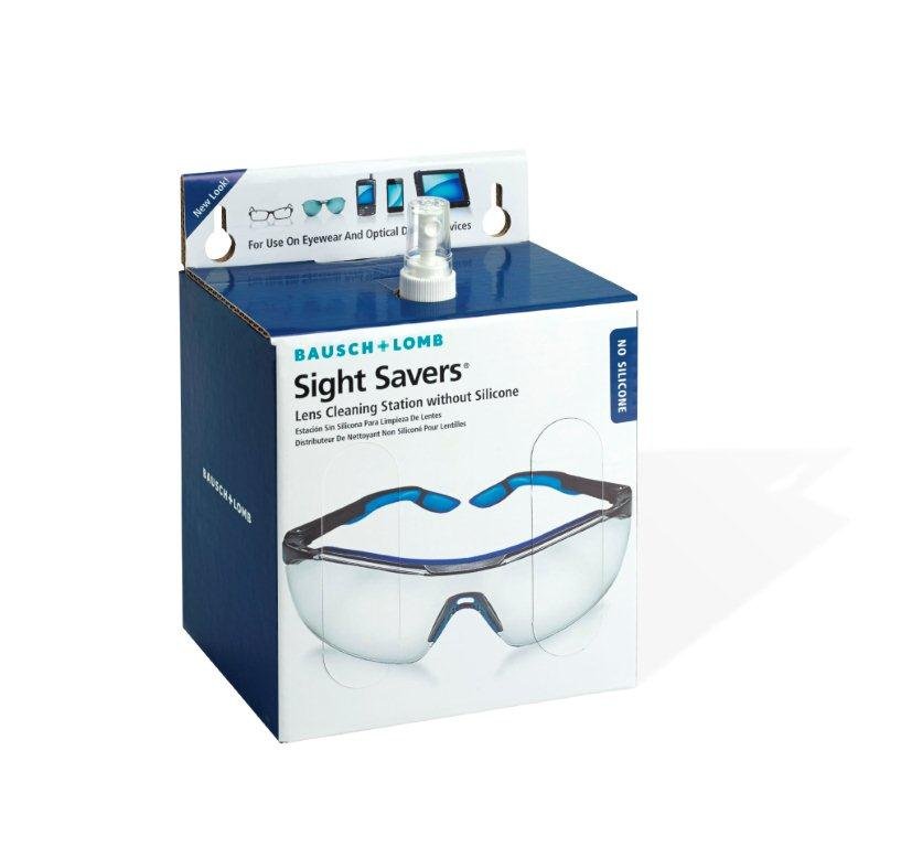 Sight Savers® Disposable Lens Cleaning Station and Pre-Moistened Tissues