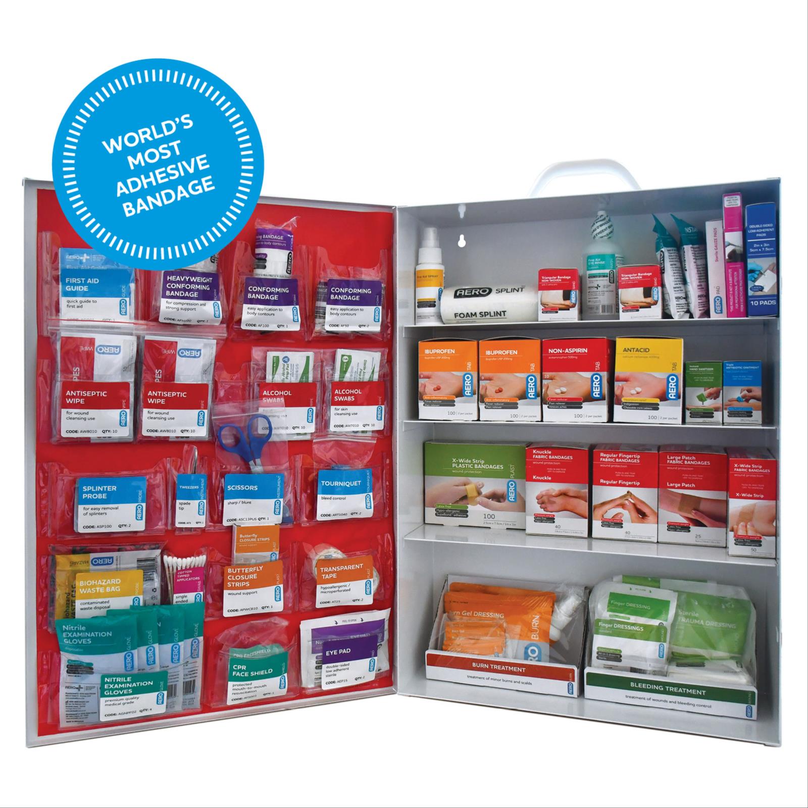 Surefill™ 4 Shelf Metal Cabinet 150 Series Class B (w/ Meds)