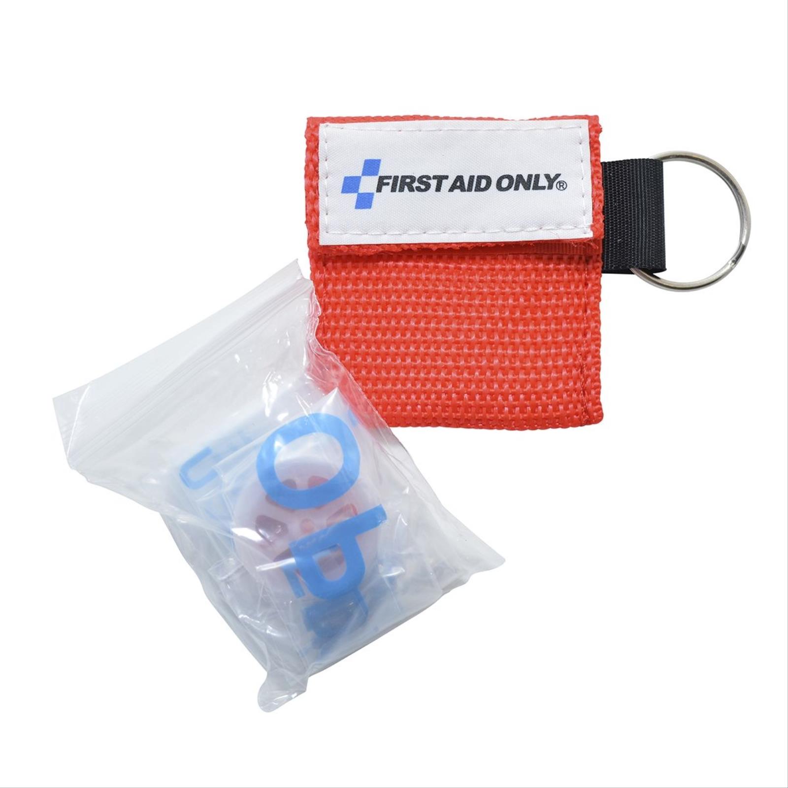 First Aid Only® CPR Faceshield with Keychain Pouch