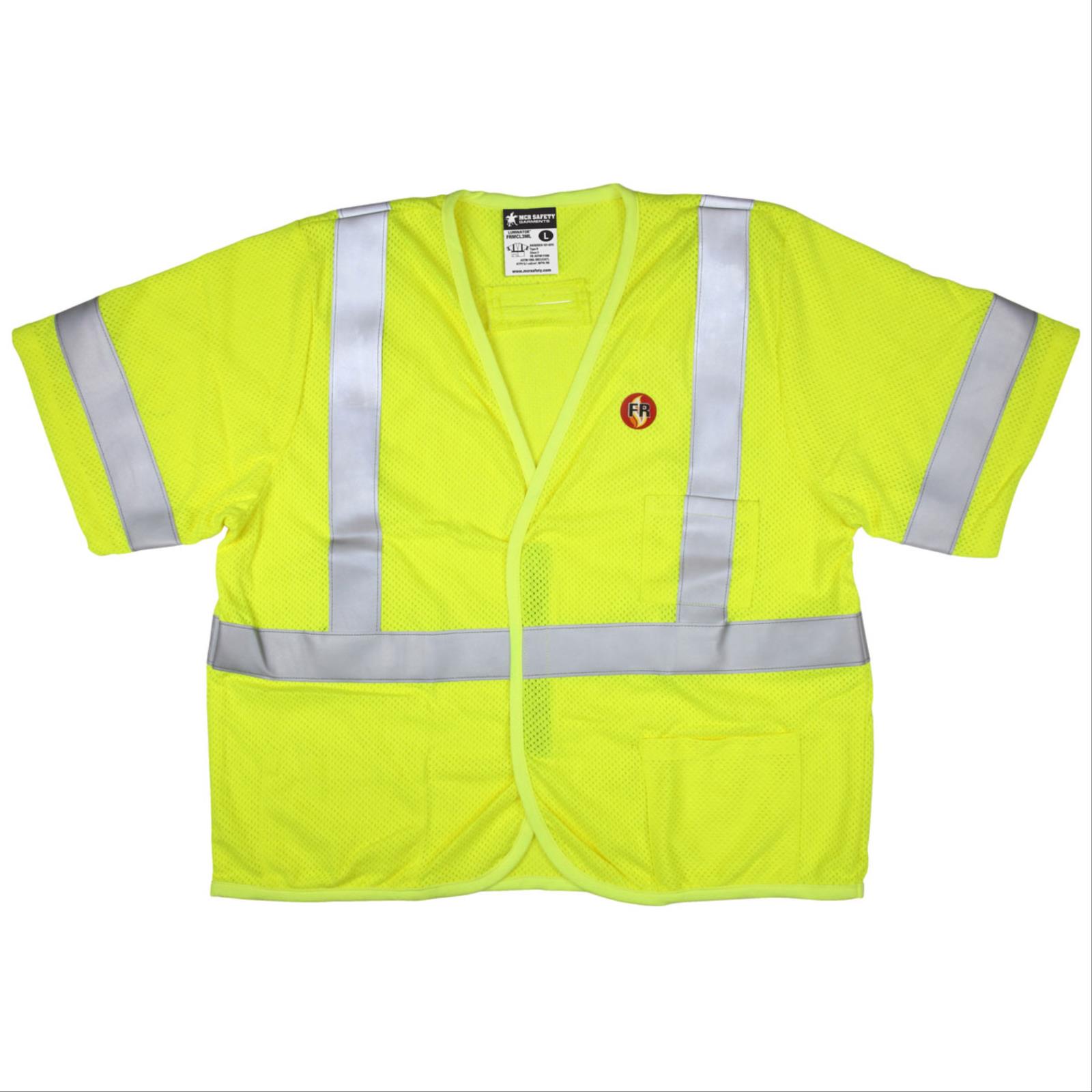 Safety Products Inc FR Mesh Vest, Class 3 Type R