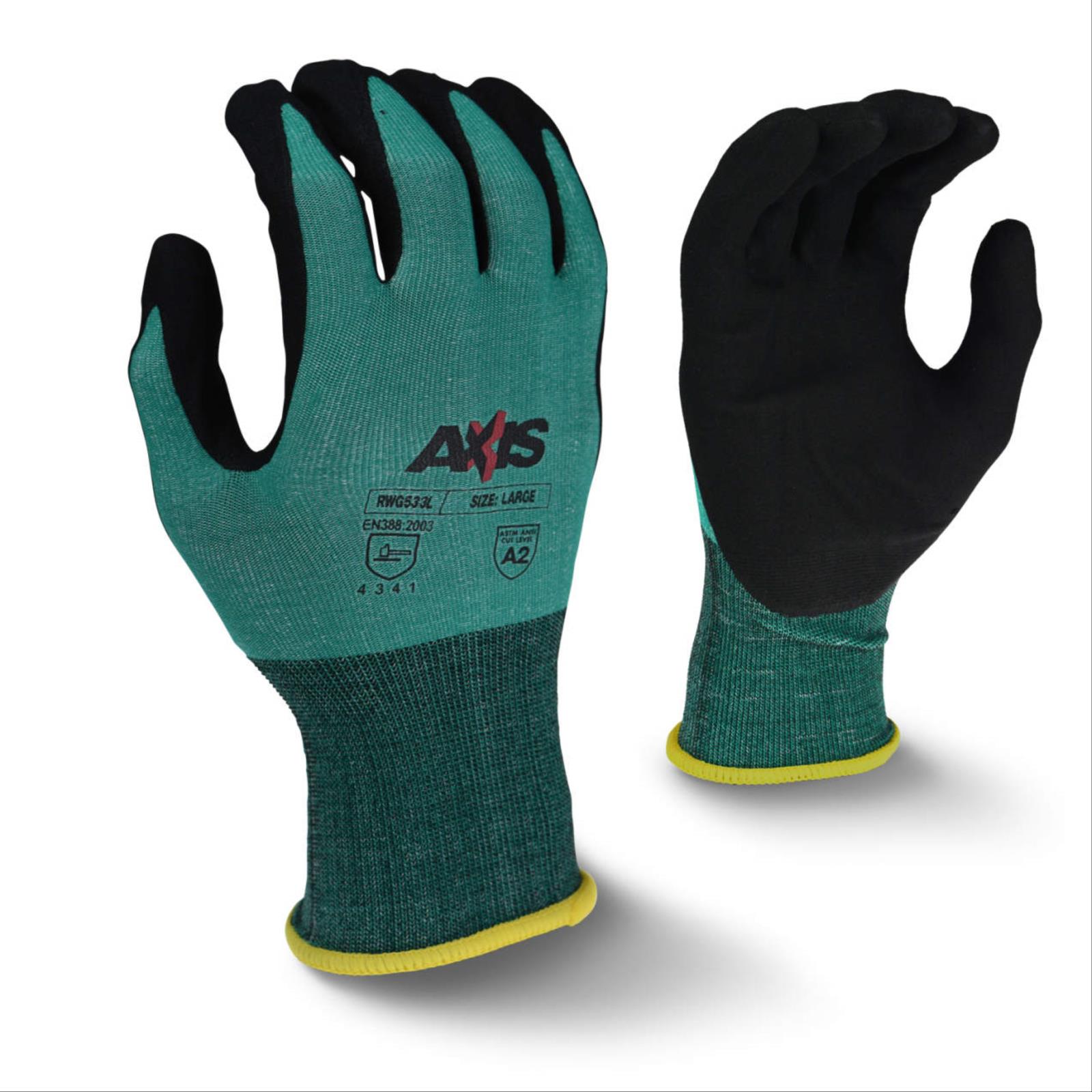 AXIS™ Sandy Foam Nitrile Coated, Cut Level A2