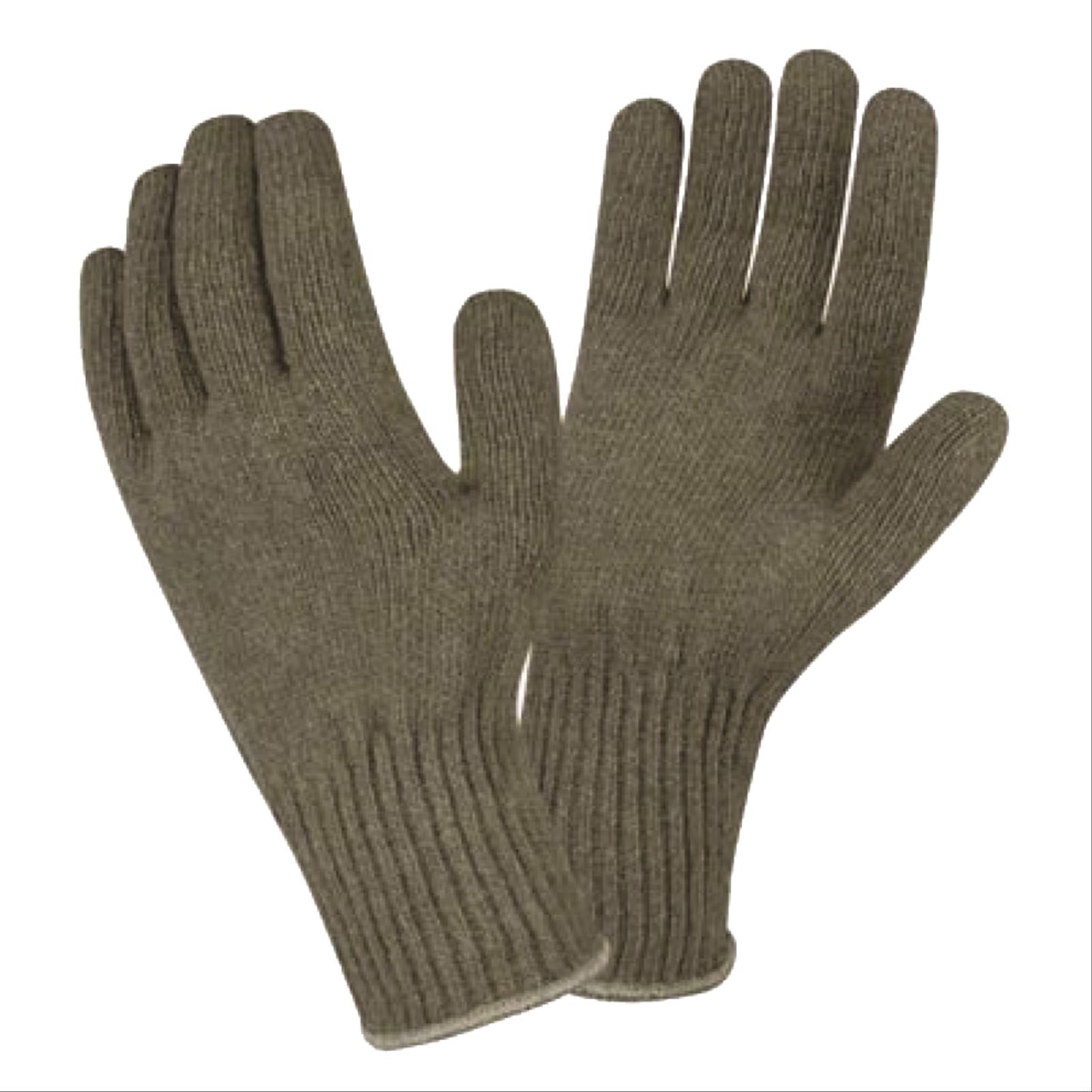 Cotton Ragg Wool Liner Gloves