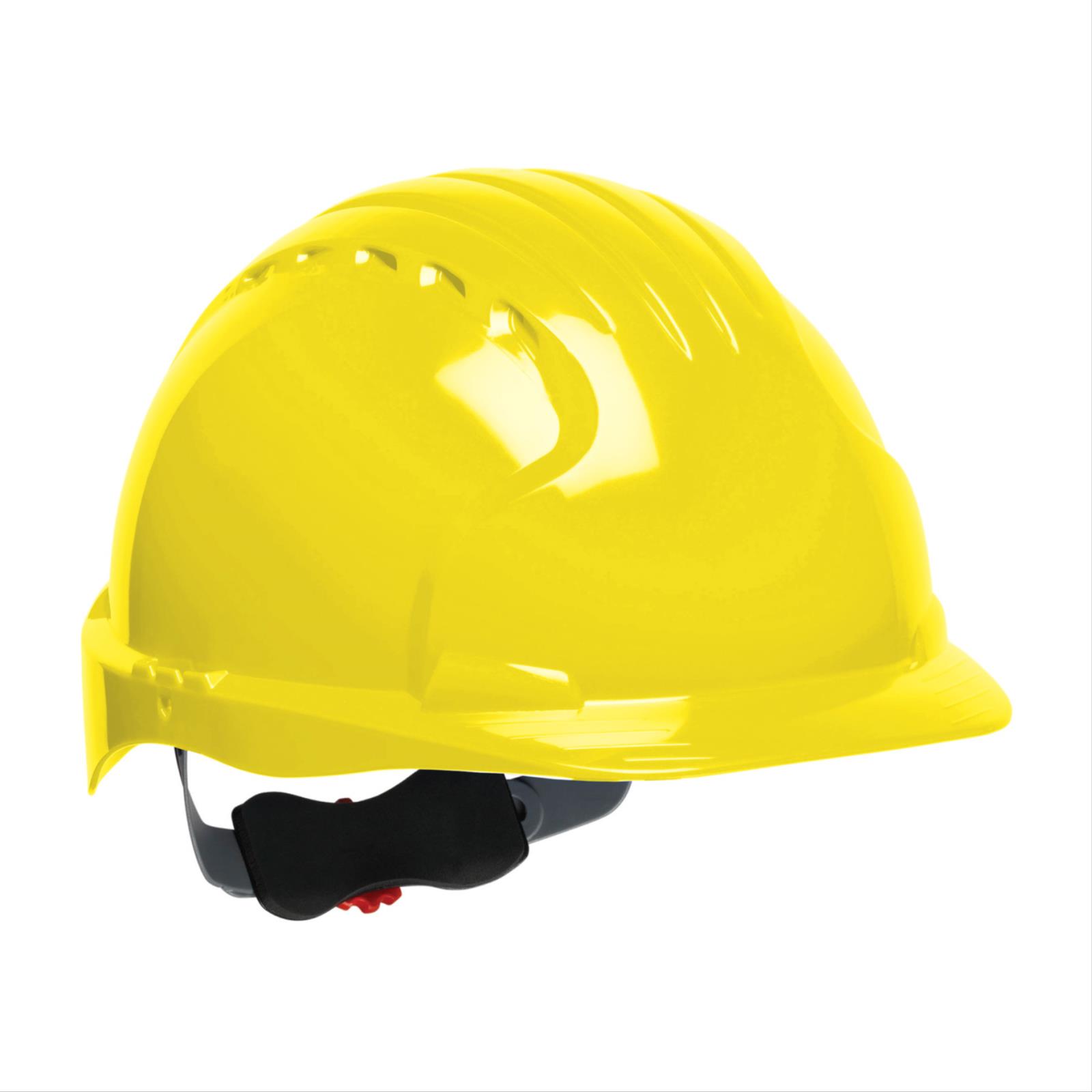 Evolution® Deluxe 6151 Standard Brim Hard Hats, Vented