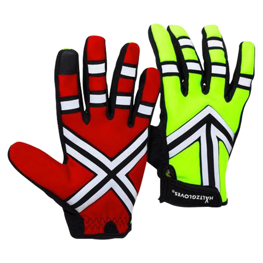 Haltz Gloves Daytime Traffic Gloves, Full Finger