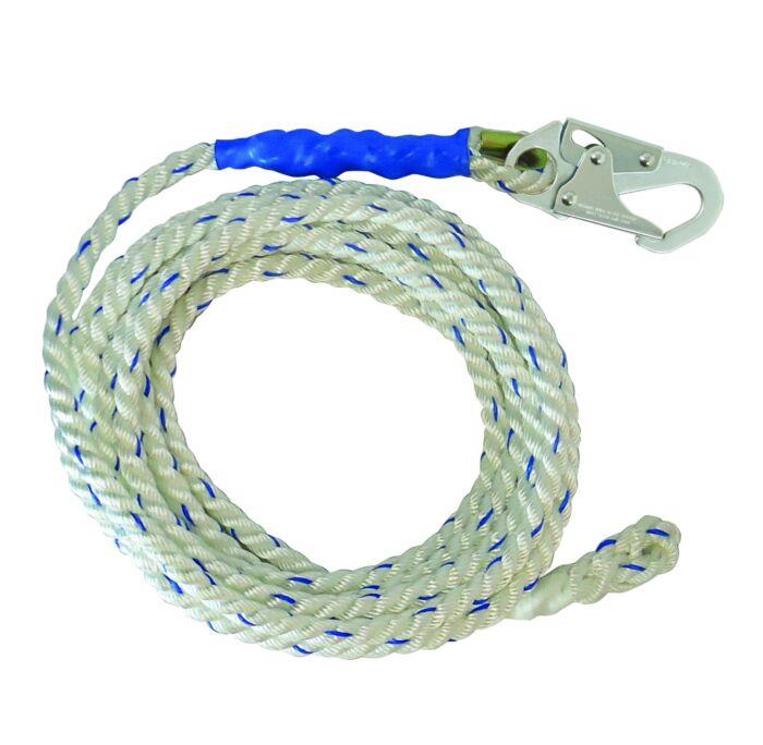 Safety Products Inc - 100' LIFE LINE ASSEMBLY 5/8