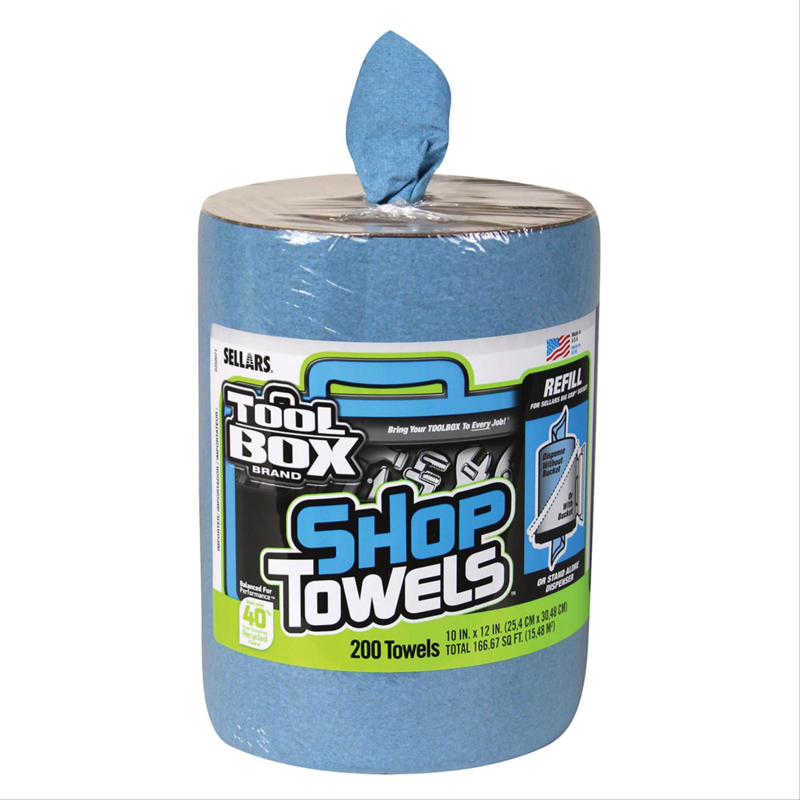 TOOLBOX® Z400 Big Grip® Bucket Of Shop Towels