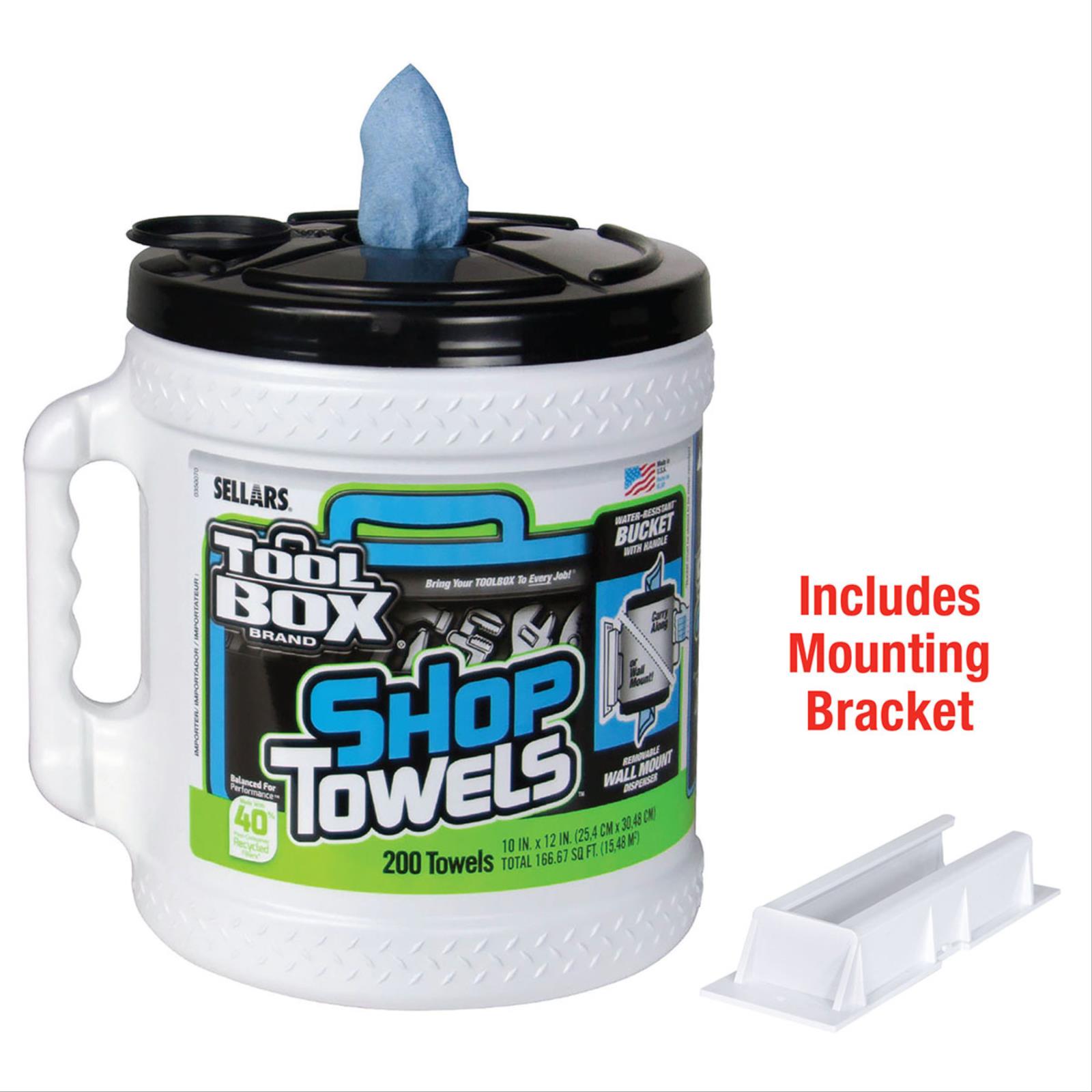 TOOLBOX® Z400 Big Grip® Bucket Of Shop Towels