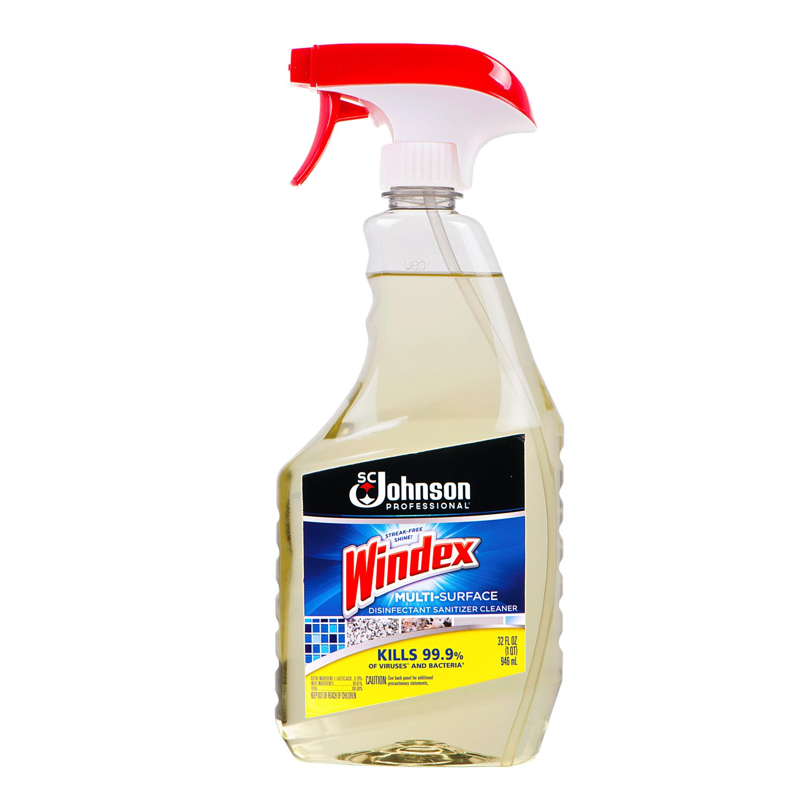 Windex® Multi Surface Disinfectant Cleaner, 32oz