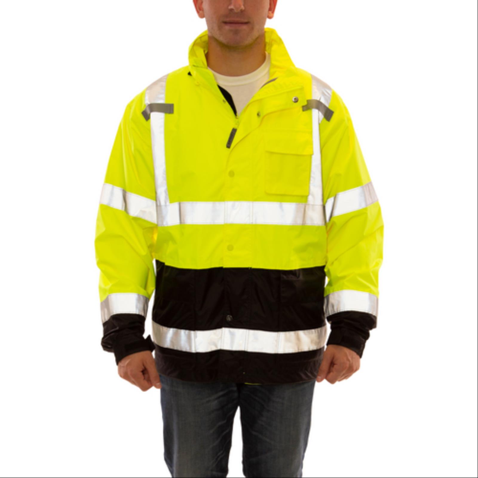 ICON LTE™ Hi-Visibility Black Bottom Jacket, Class 3 Type R