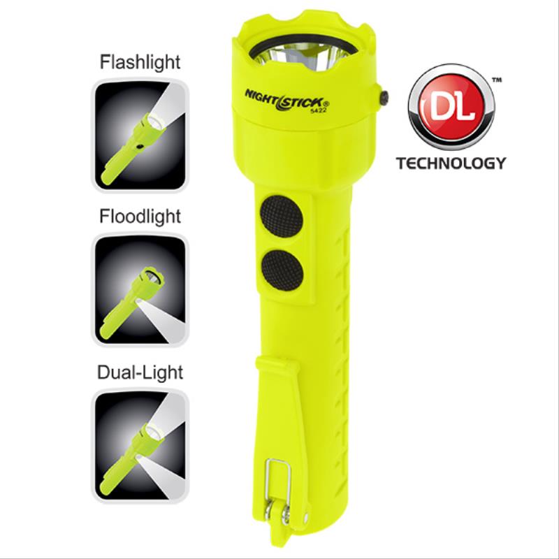 Nightstick Intrinsically Safe Permissible Dual-Light™ Flashlight