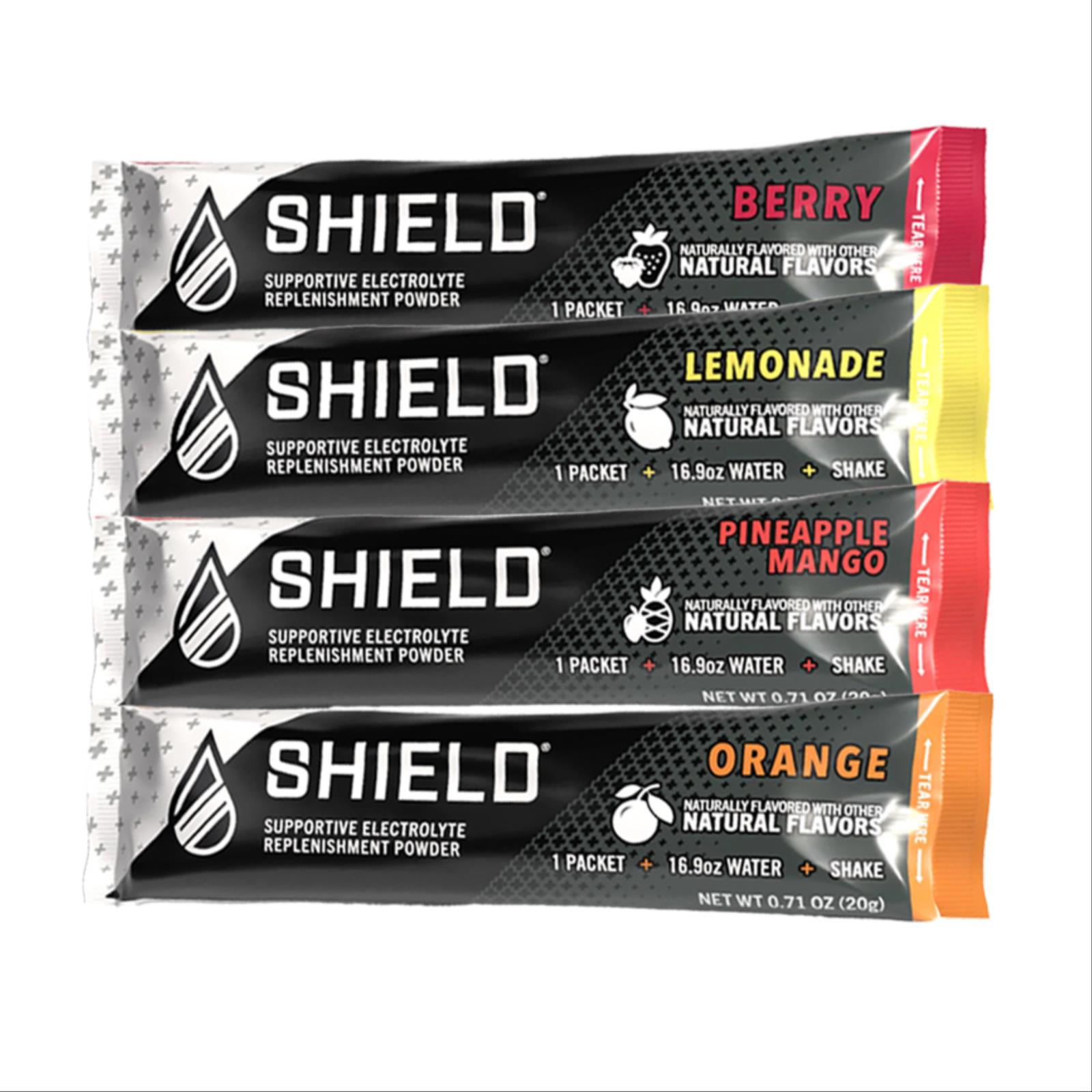 SHIELD® Electrolyte Hydration Powder Sticks