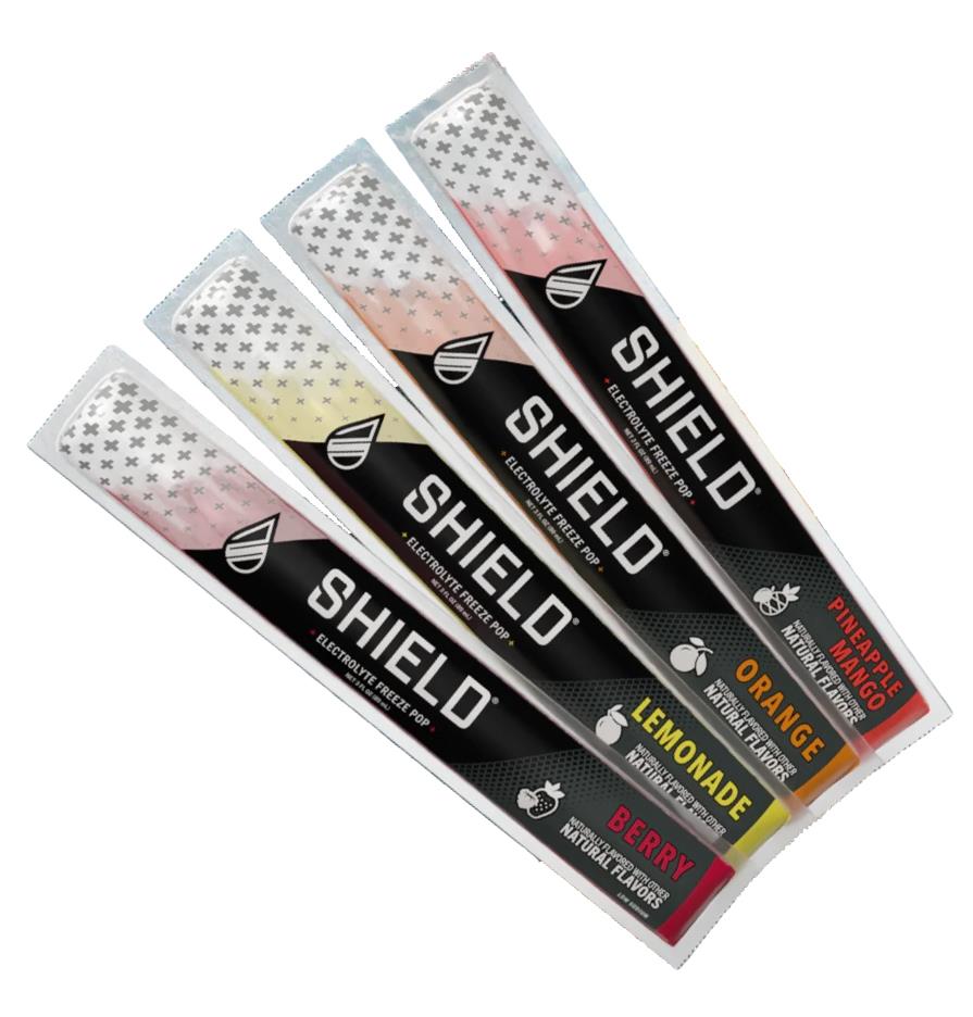 SHIELD&ref; Electrolyte Freeze Pops