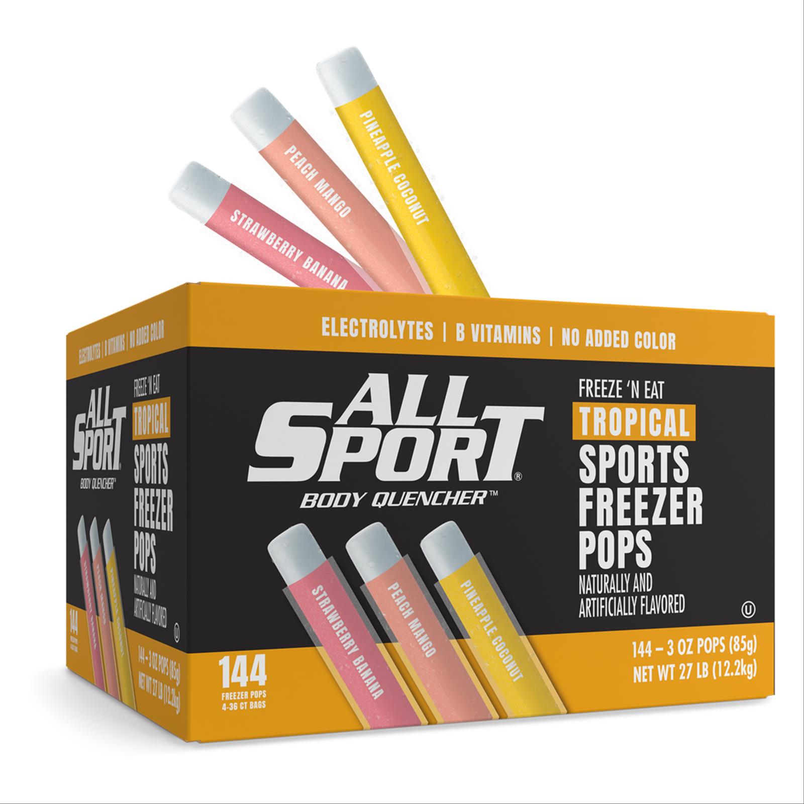 All Sport&reg; Tropical Freezer Pops, Dye Free