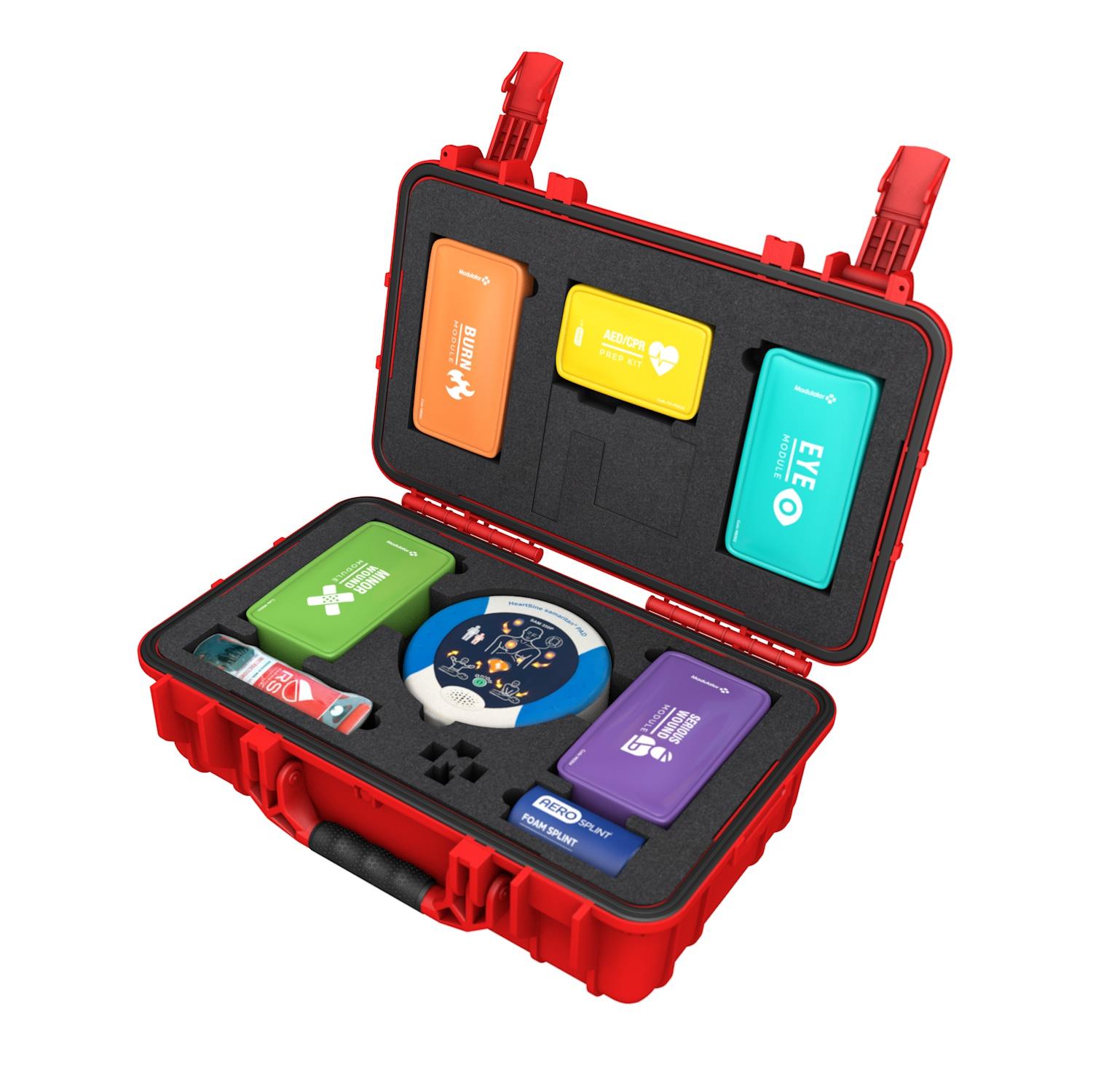 Modulator Trauma Kit with Heartsine 450P