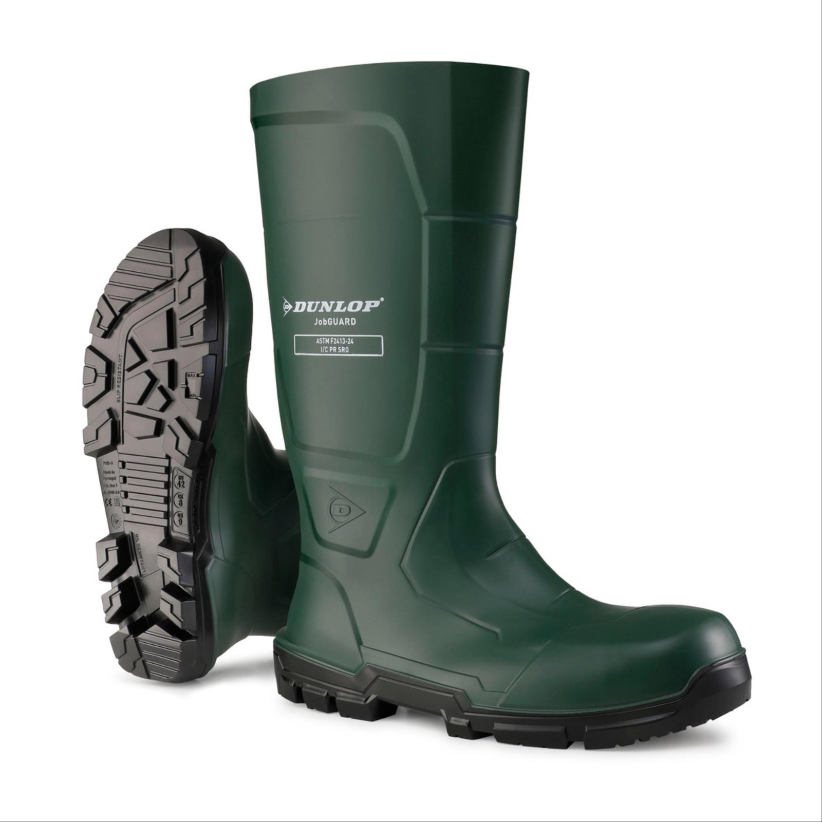 Dunlop&reg; Acifort Jobguard USA Full Safety Boot, Heritage Green